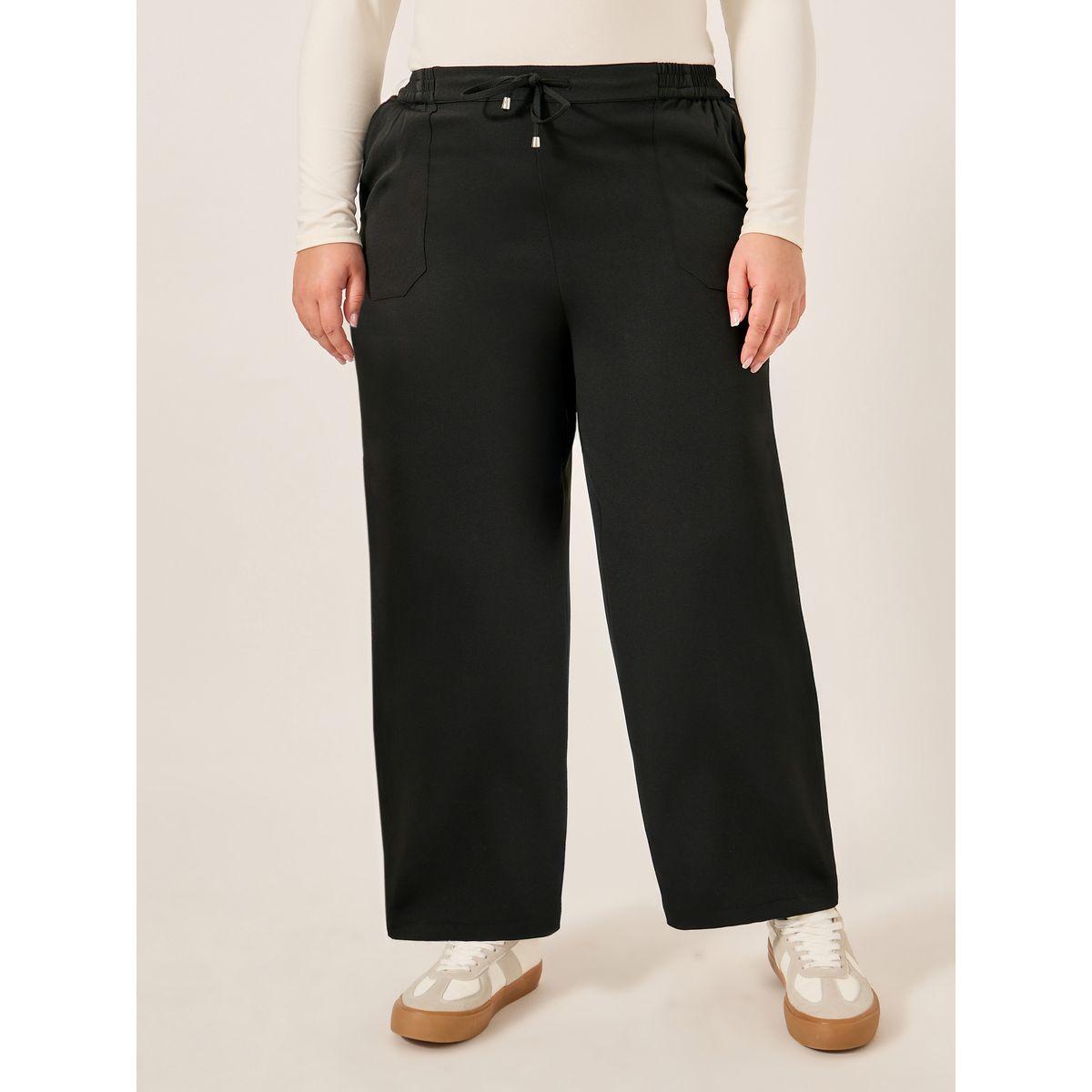 بنطال بمقاس كبير وقصة أرجل مستقيمة-women-clothing-bottoms-trousers-image-2