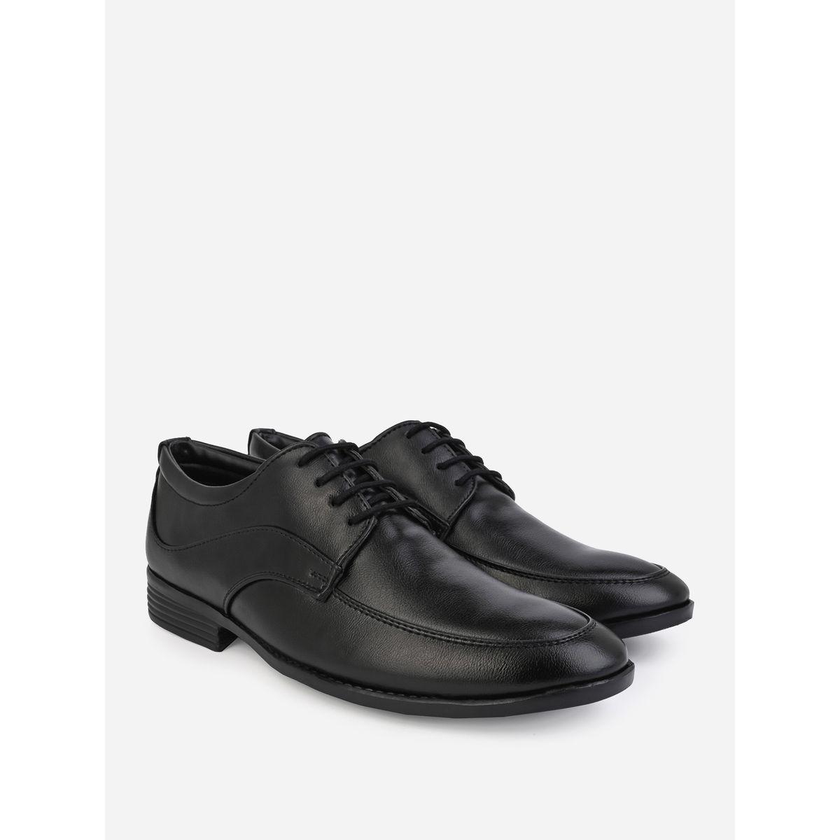 حذاء ديربي بمقدمة مدببة ورباط غلق-men-shoes-formalshoes-image-2