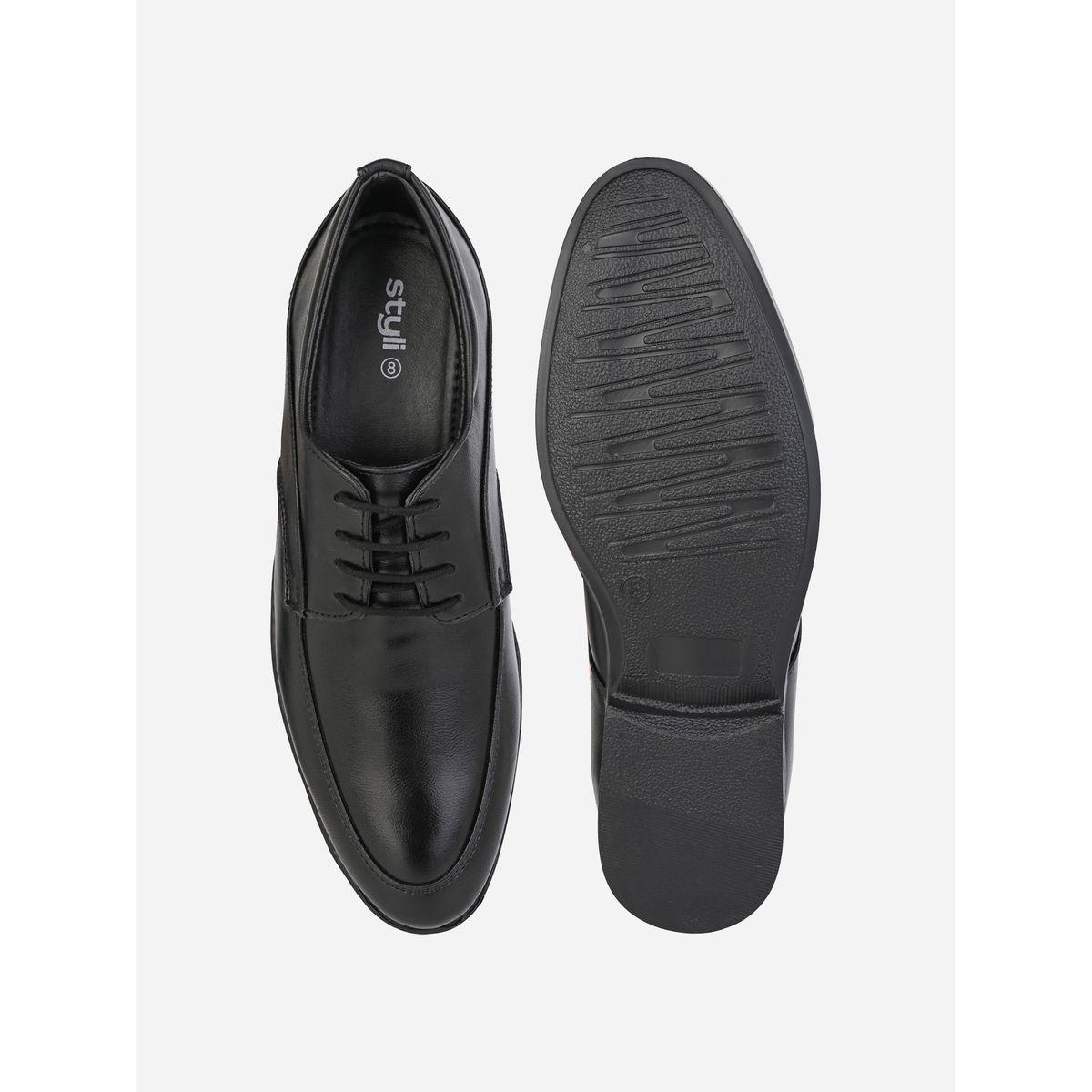 Pointed Toe Lace Up Derby Shoes-men-shoes-formalshoes-image-6