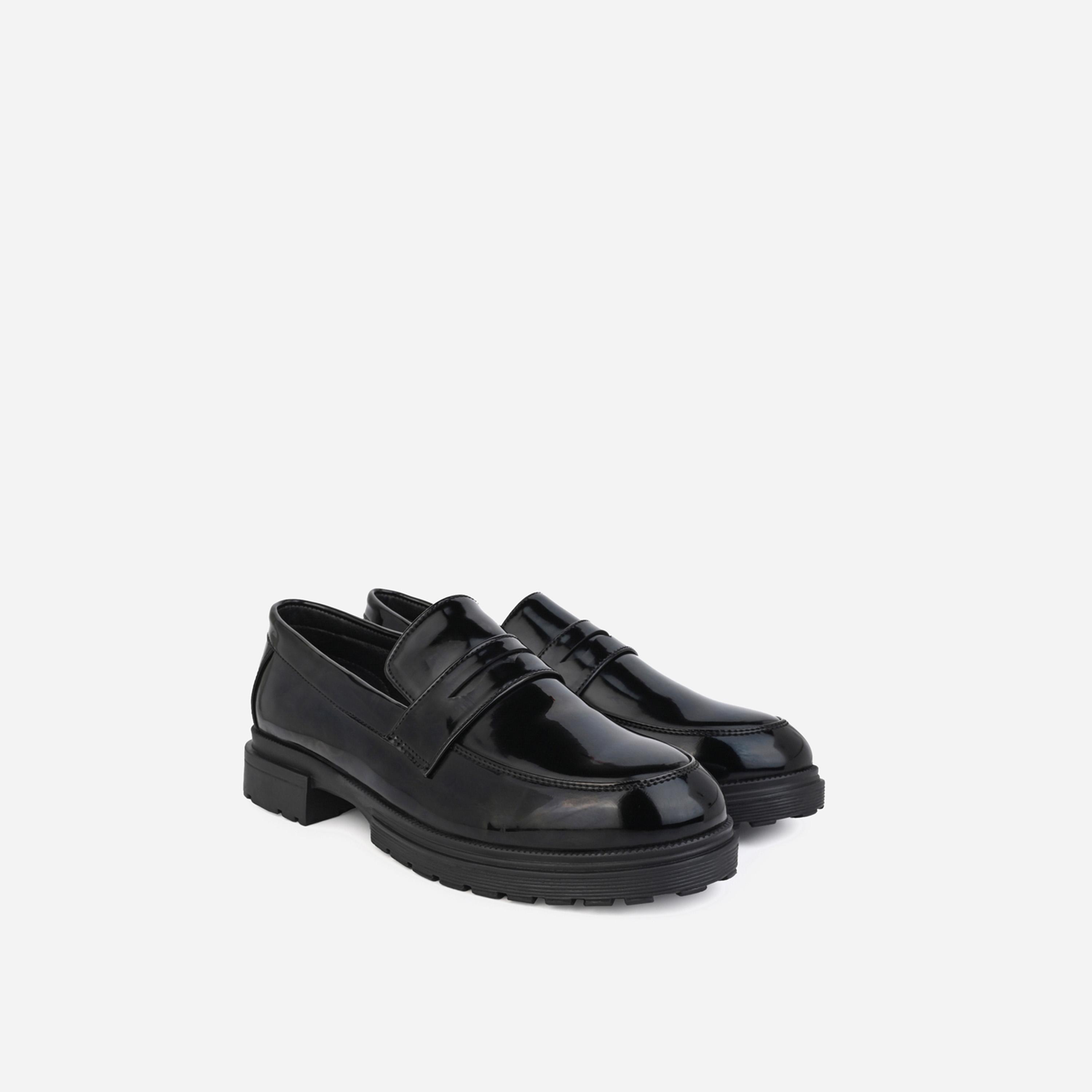 Styli Oxford Chunky Sole Slip On Loafers-men-shoes-loafersandmoccasins-image-1