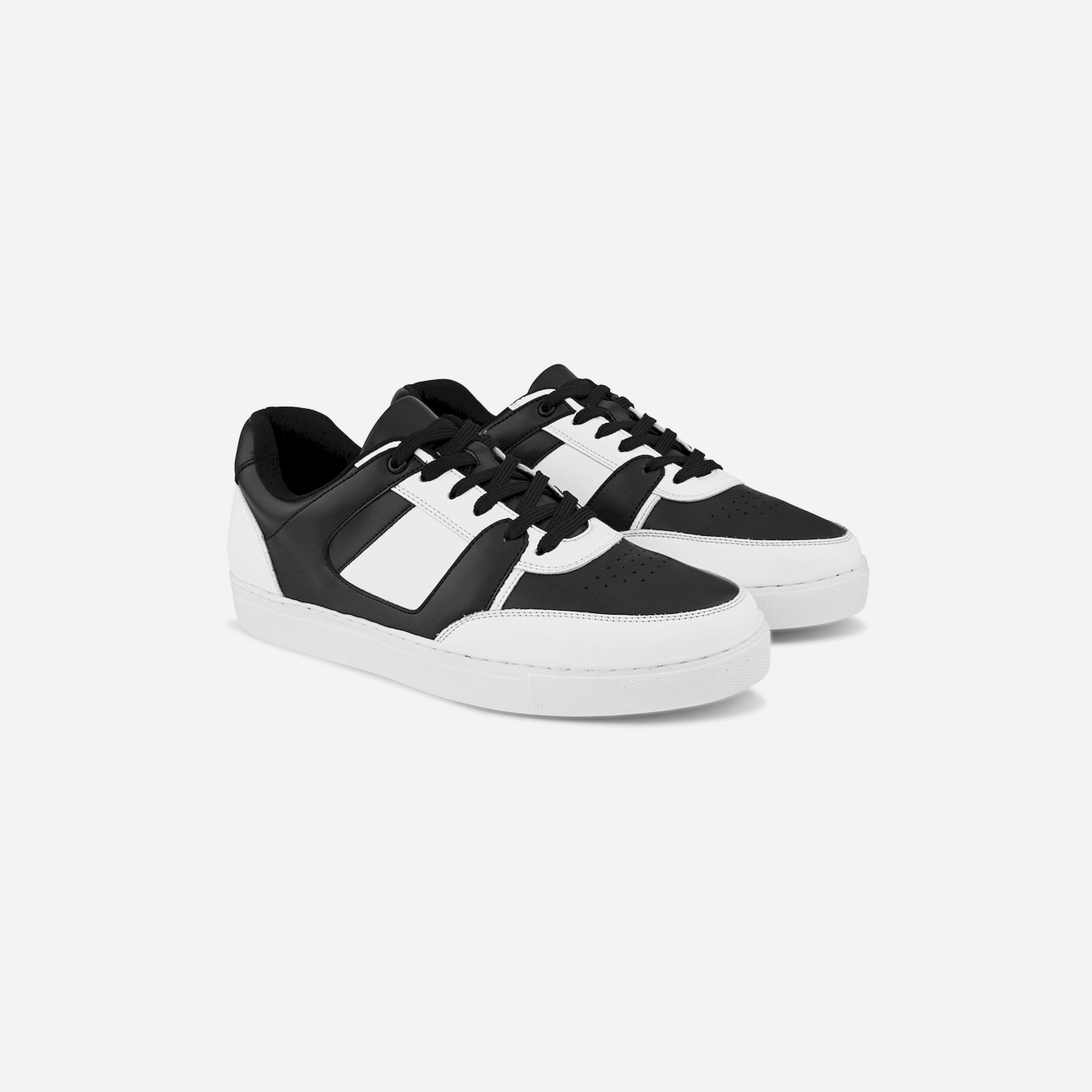 Styli Skateboard Color Block Lace Up Sneakers-men-shoes-sneakers-image-1