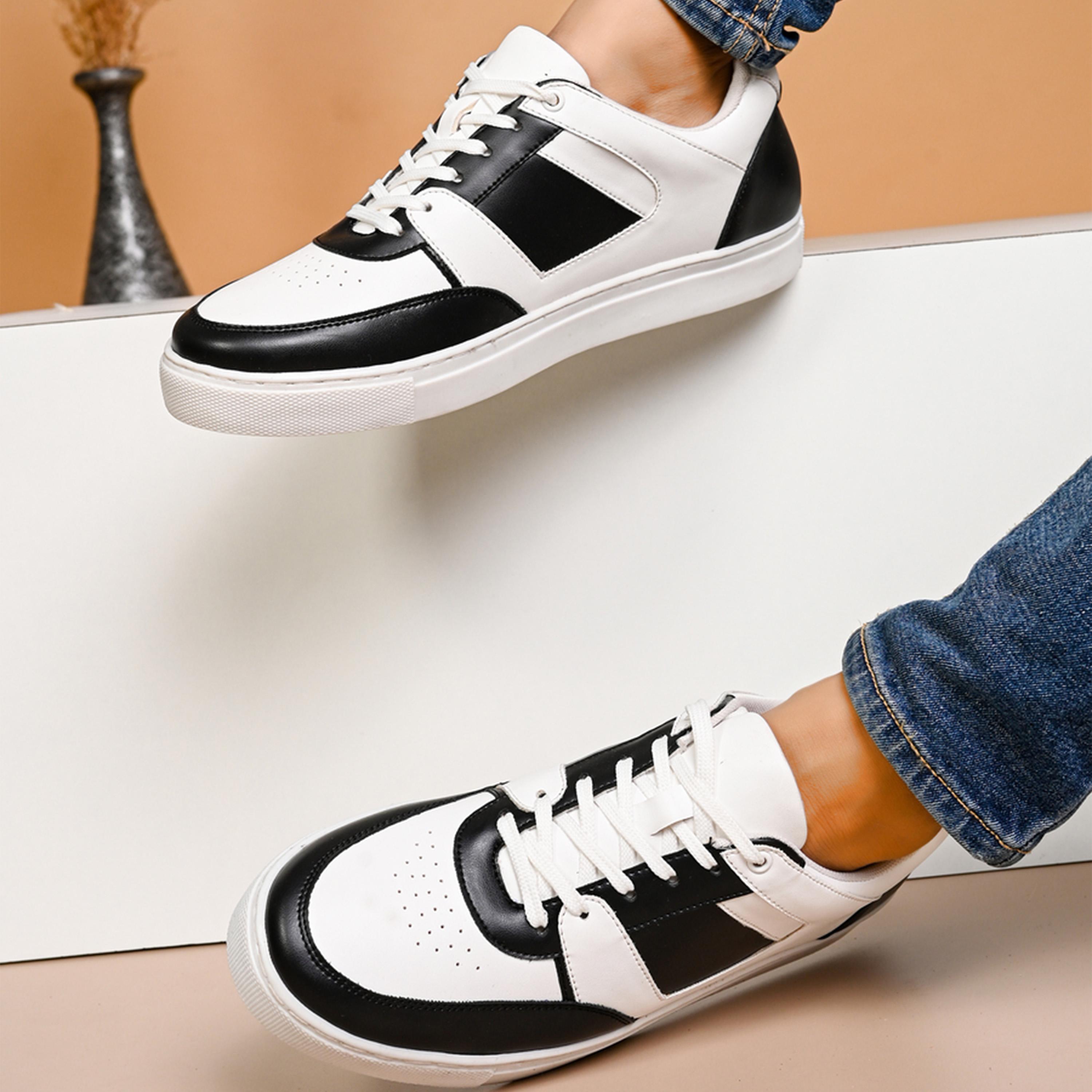Styli Color Block Lace Up Sneakers-men-shoes-sneakers-image-2