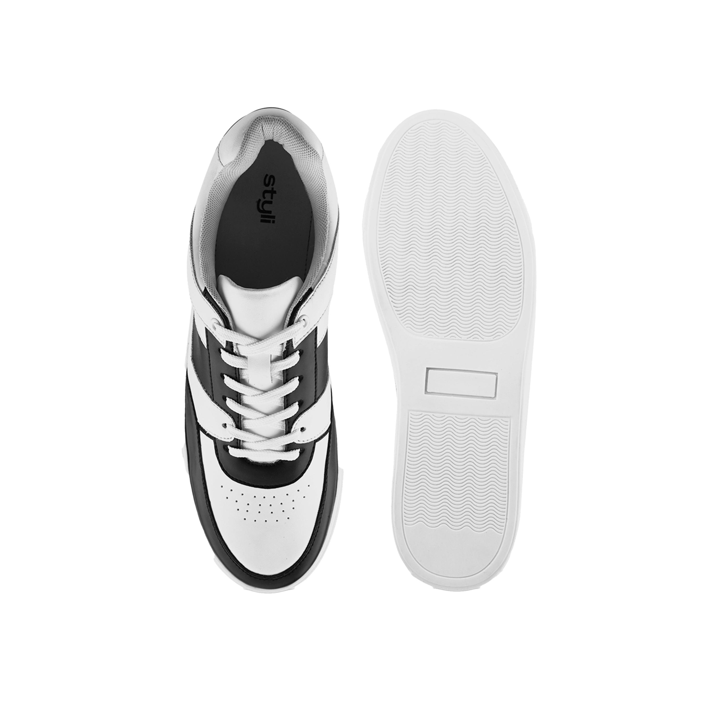 Styli Color Block Lace Up Sneakers-men-shoes-sneakers-image-6