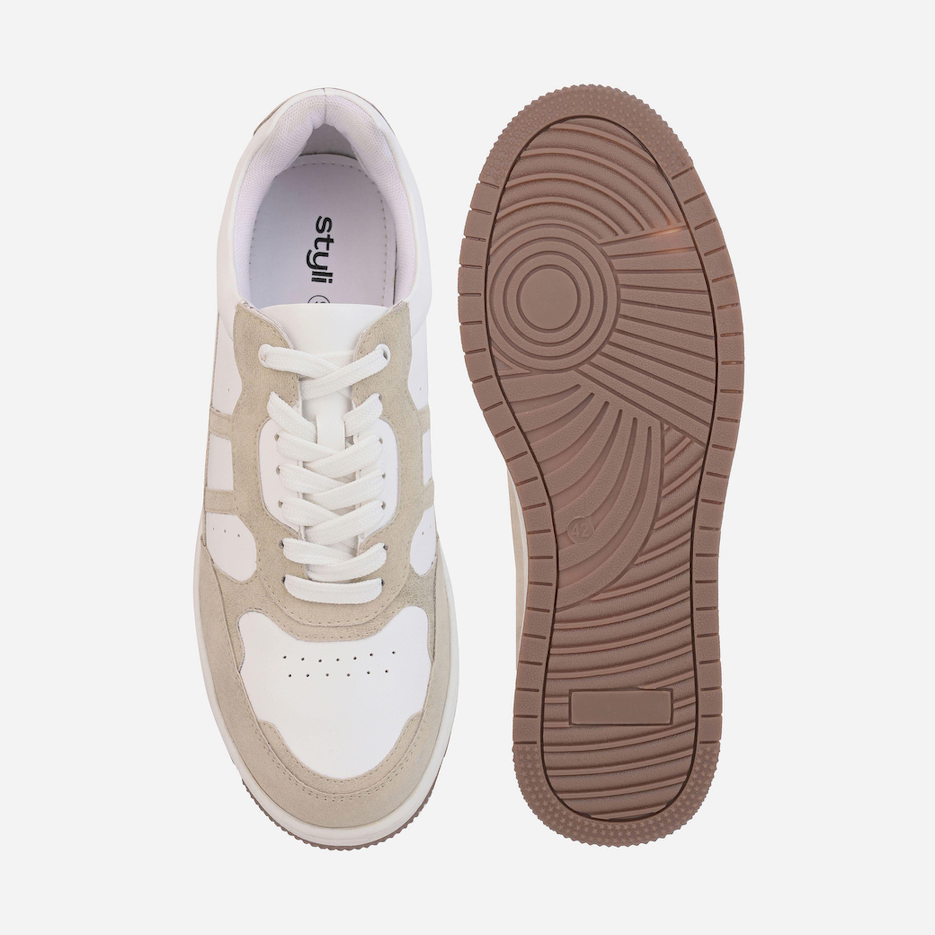 Styli Color Block Lace Up Sneakers-men-shoes-sneakers-image-6