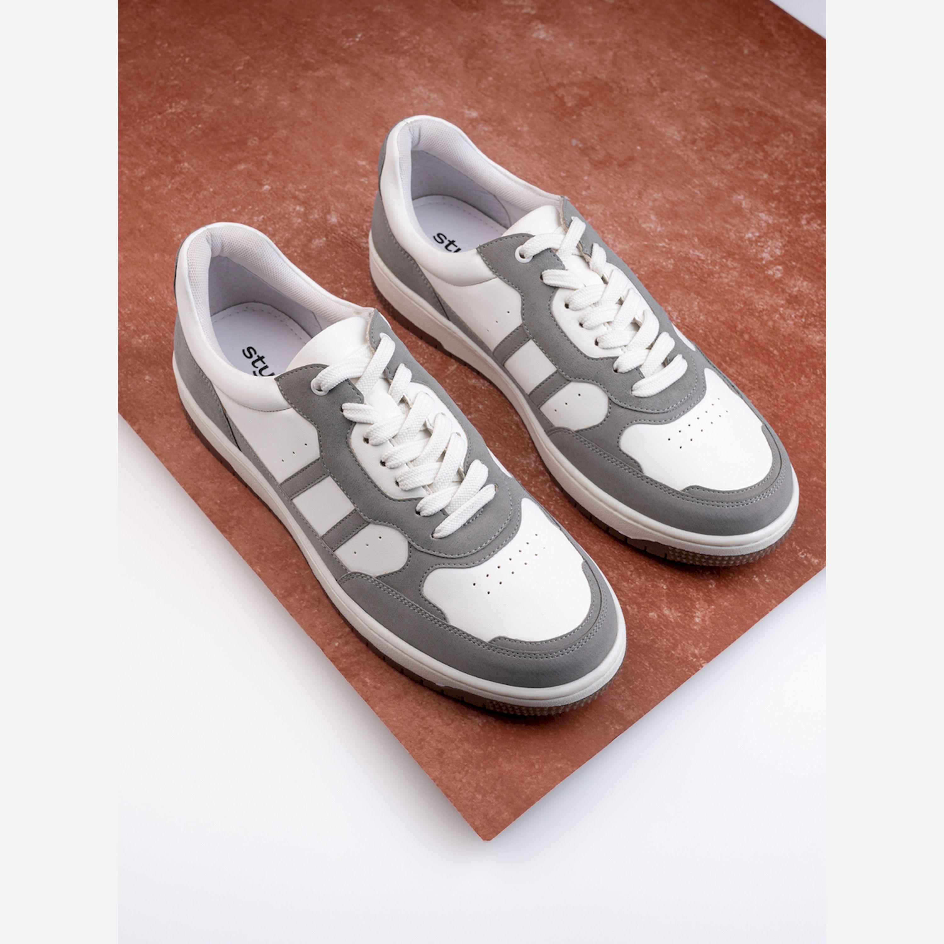 Styli Color Block Lace Up Sneakers-men-shoes-sneakers-image-2