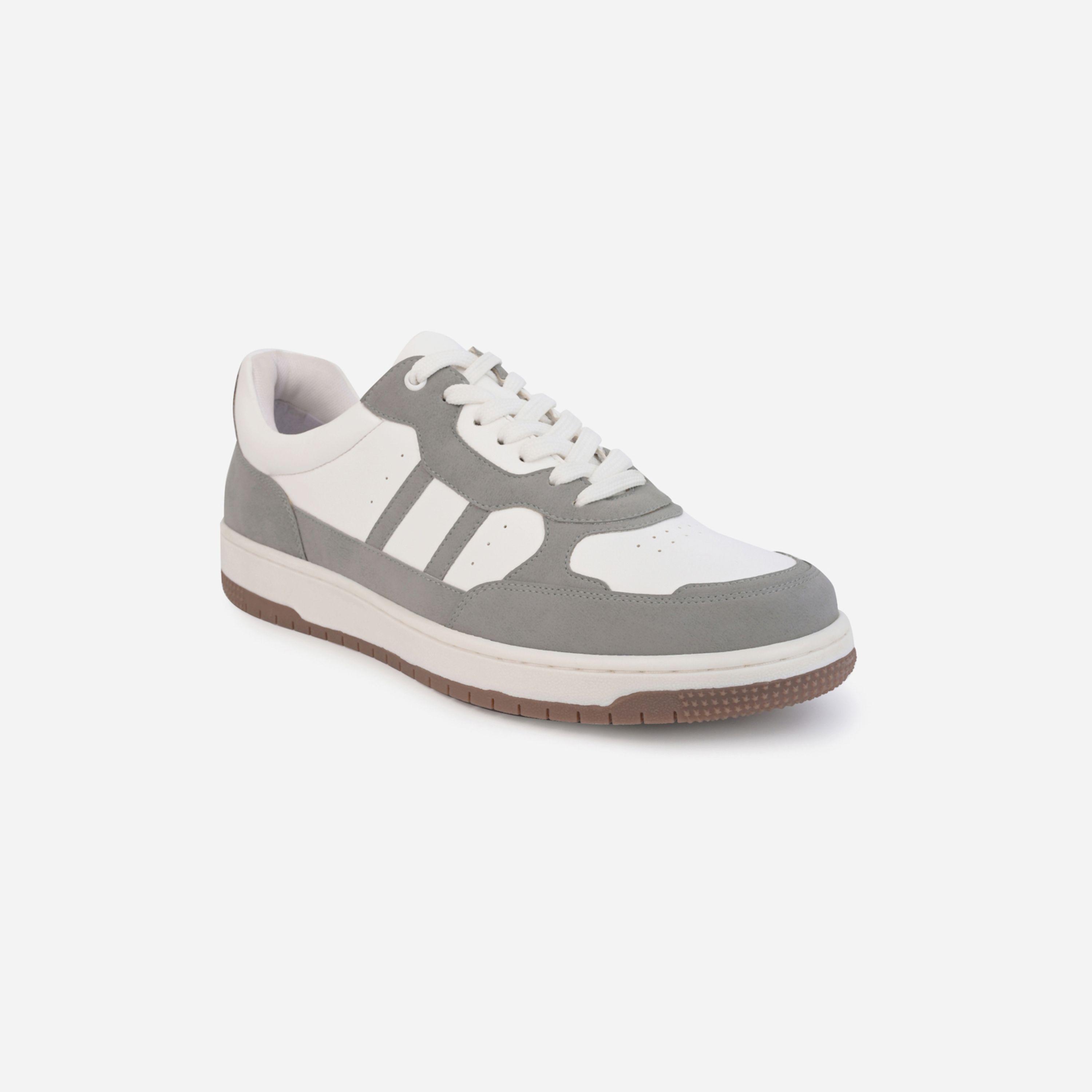 Styli Color Block Lace Up Sneakers-men-shoes-sneakers-image-4