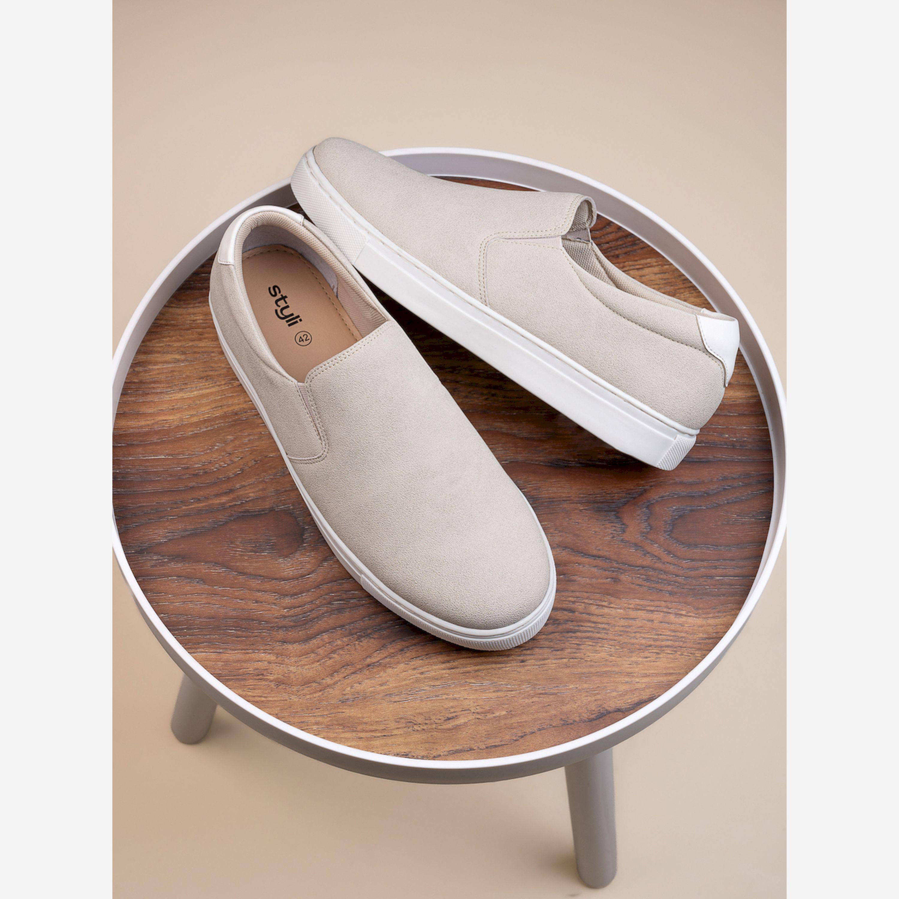 ستايلي - حذاء كاجوال مبطن مزدوج سهل الارتداء-men-shoes-loafersandmoccasins-image-2
