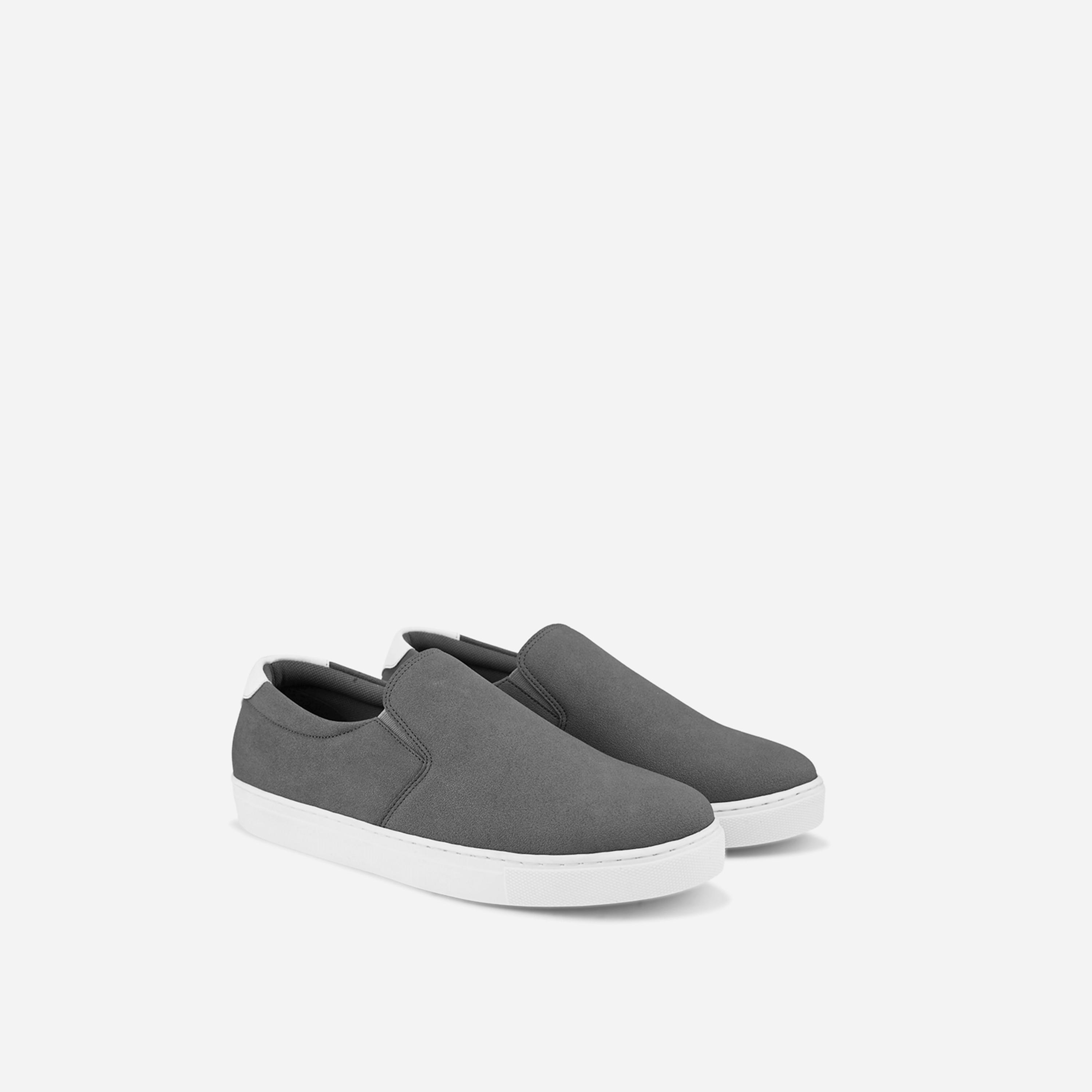 Styli Solid Slip On Double Padded Casual Shoes-men-shoes-loafersandmoccasins-image-1
