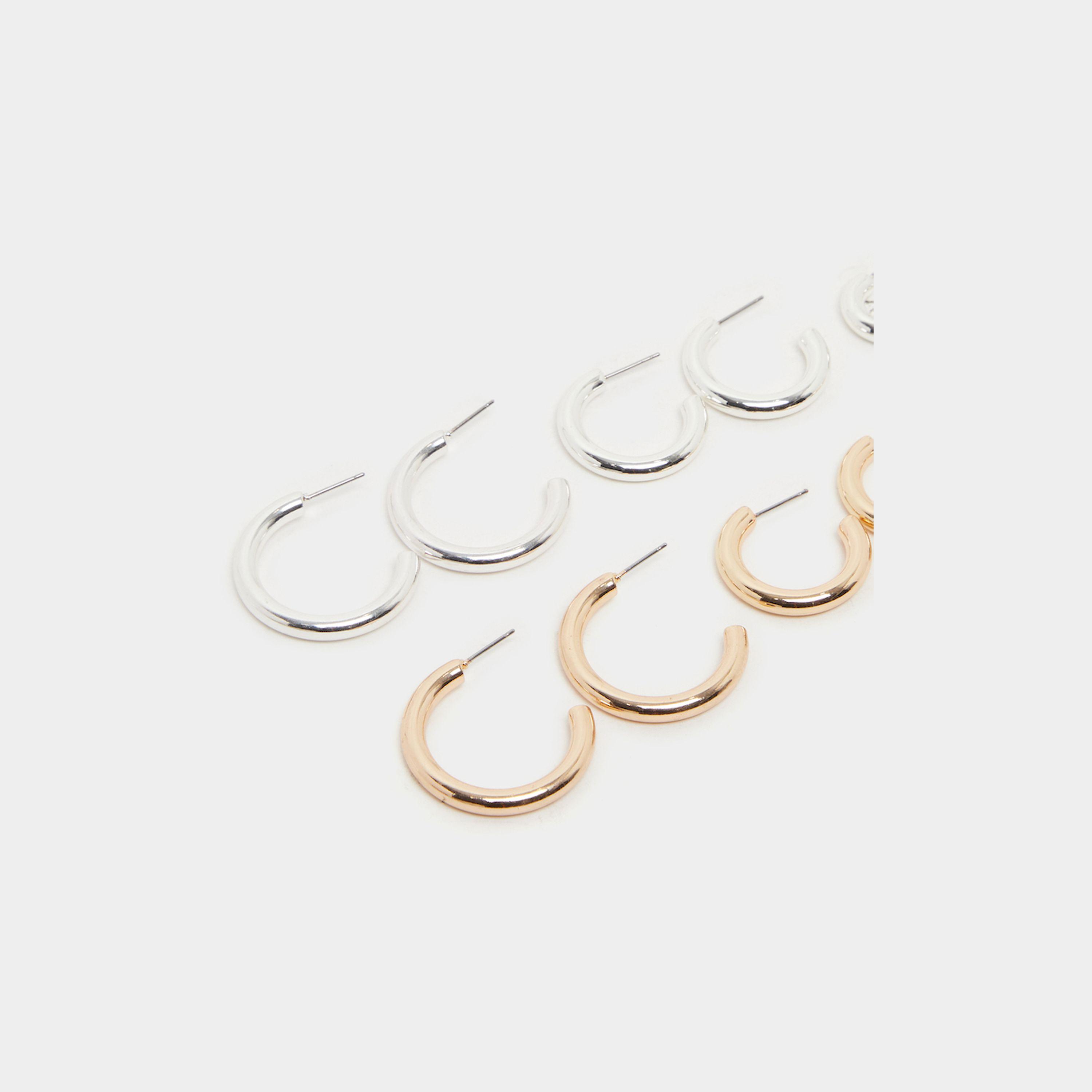 ستايلي - طقم من 6 أقراط دائرية-women-watchesandjewellery-jewellery-earrings-image-4