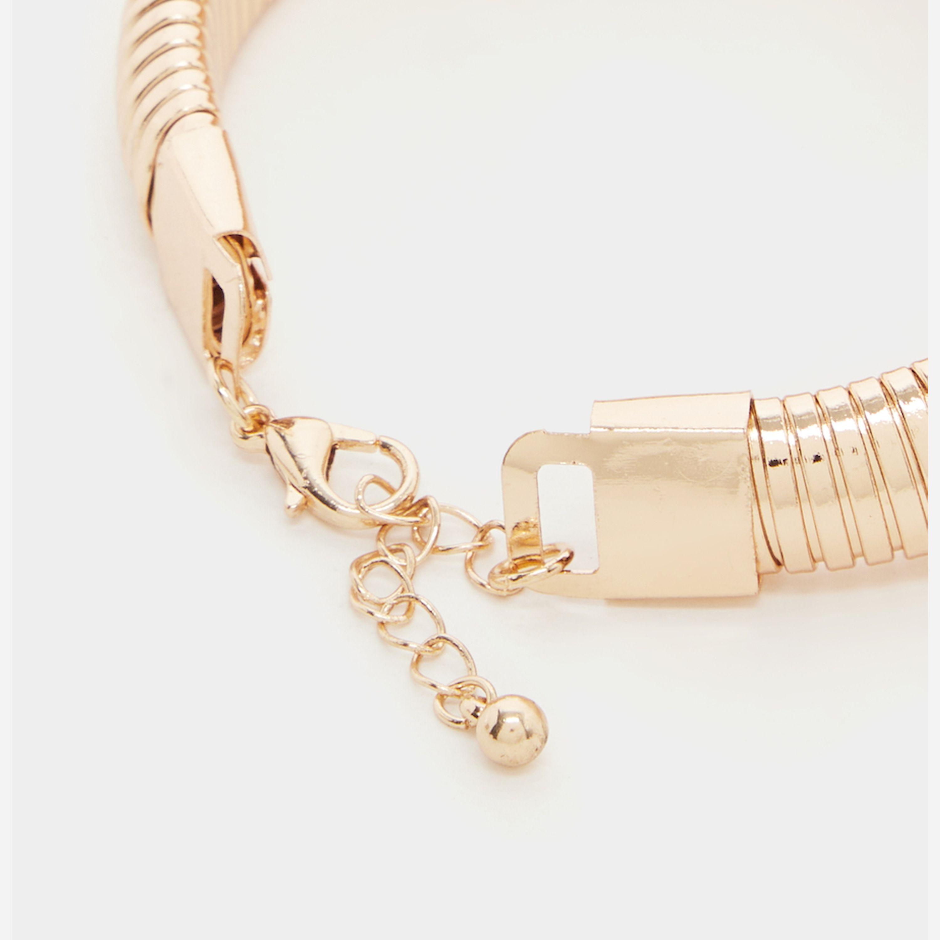 Styli Textured Cuffed Bangle-women-watchesandjewellery-jewellery-banglesandbracelets-image-4