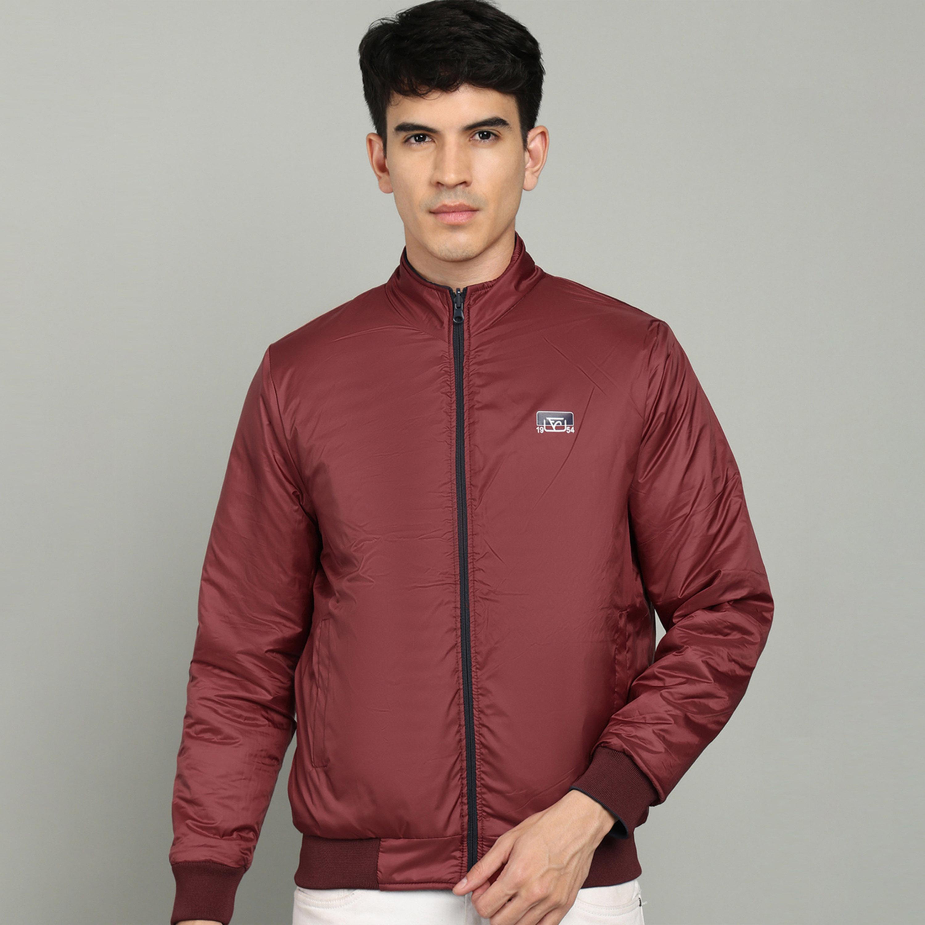 Fort Collins X Styli Front Zipper High Neck Jacket with Bagde Detail-men-clothing-jacketsandblazers-jackets-image-4