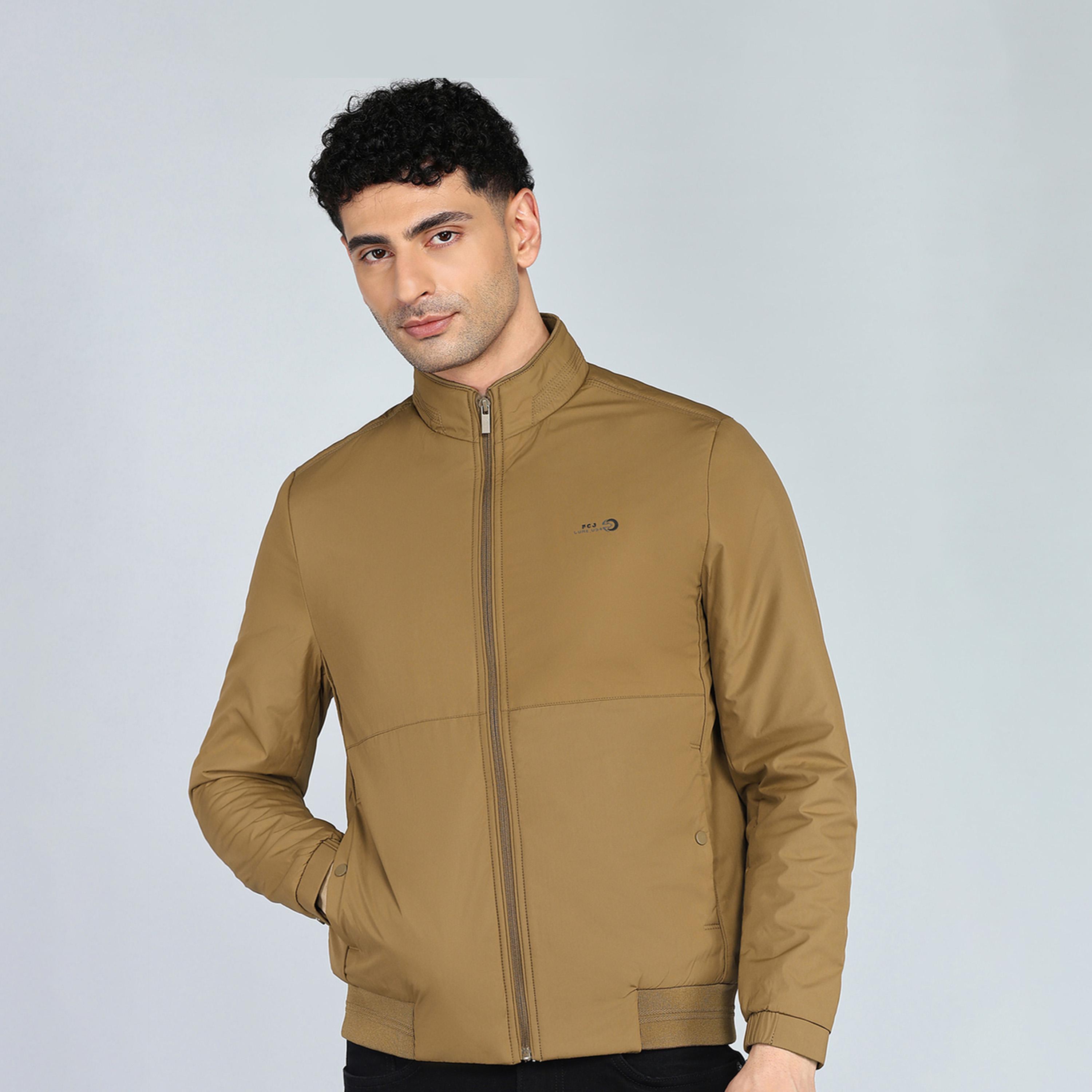 فورت كولينز × ستايلي - جاكيت خفيف الوزن بسحاب أمامي وياقة عالية-men-clothing-jacketsandblazers-jackets-image-1