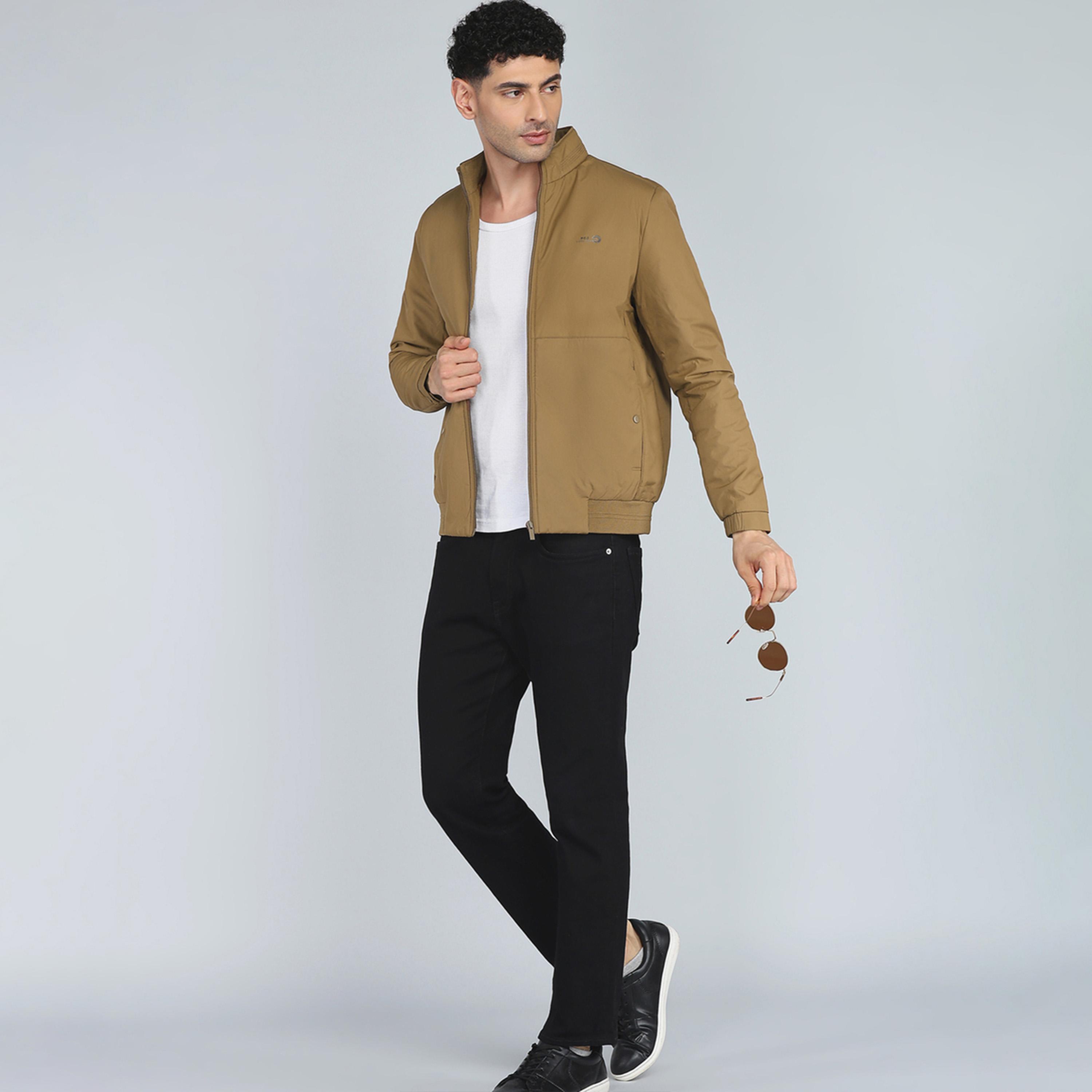فورت كولينز × ستايلي - جاكيت خفيف الوزن بسحاب أمامي وياقة عالية-men-clothing-jacketsandblazers-jackets-image-2