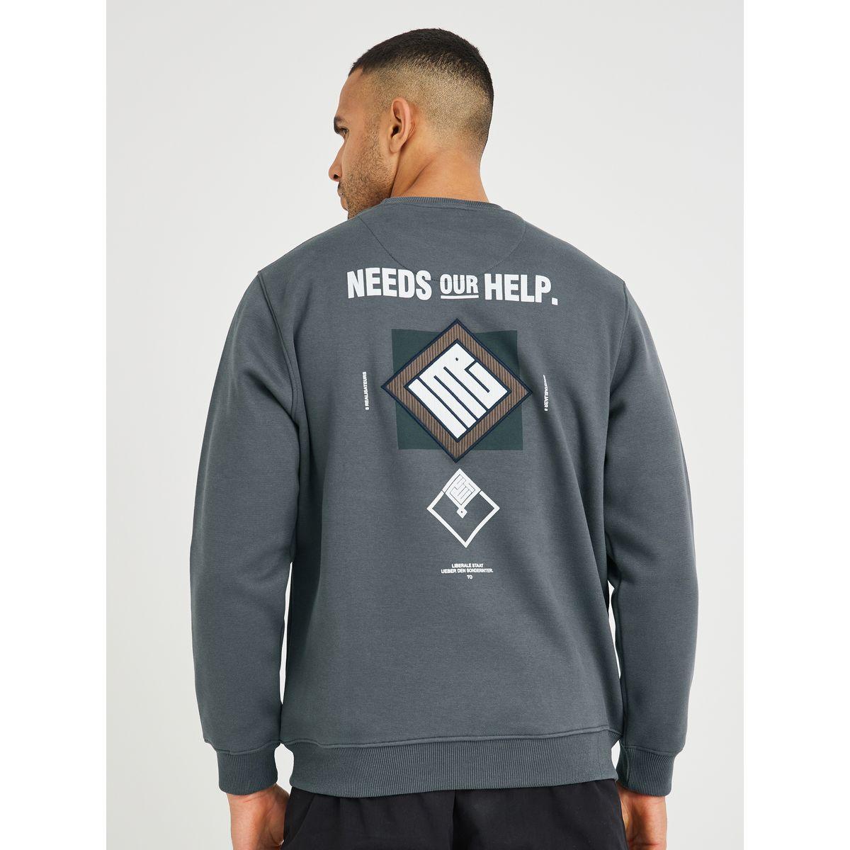 سويت شيرت بطبعة كتابة وياقة دائرية-men-winterwear-hoodiesandsweatshirts-image-5