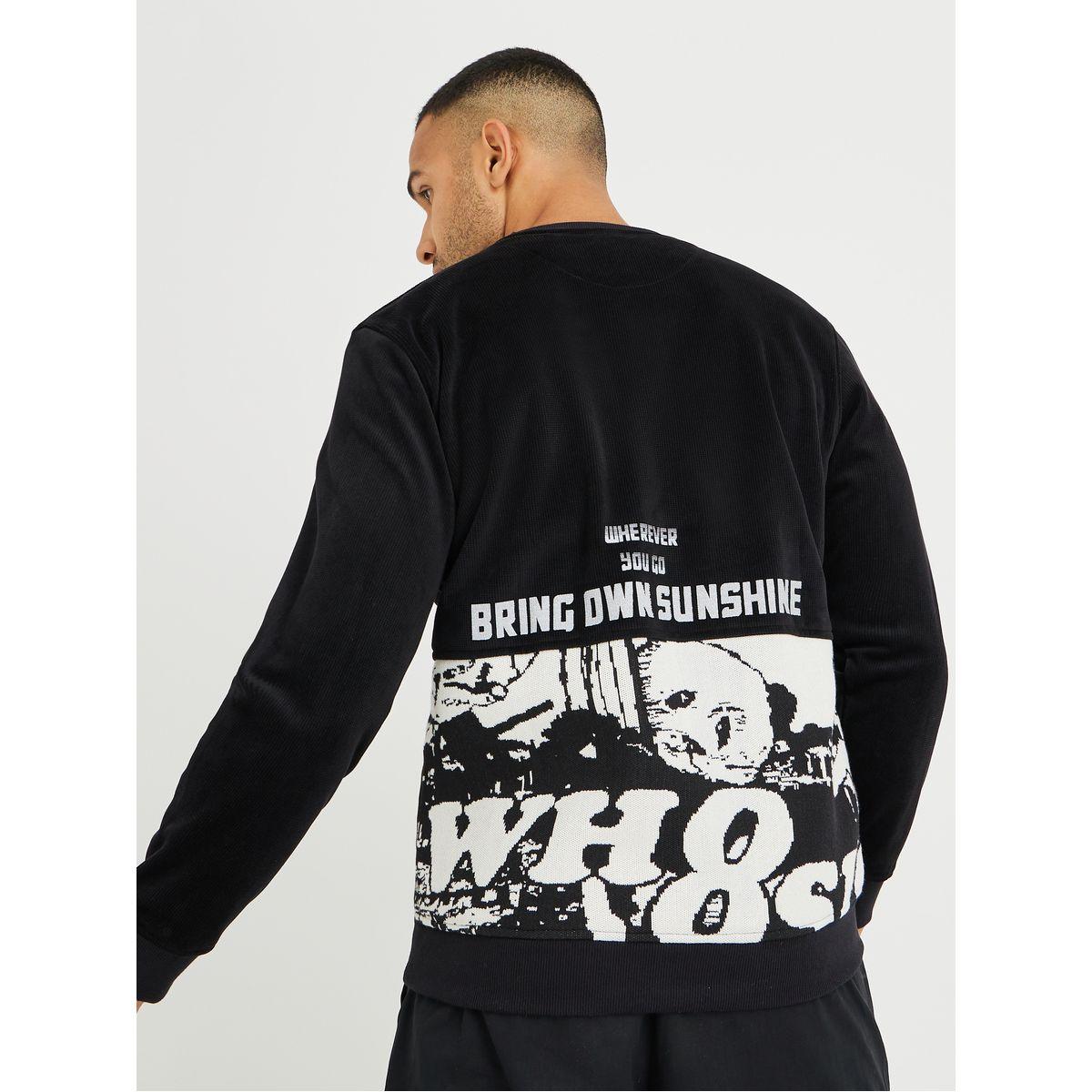 Fort Collins Round Neck Regular Fit Sweatshirt-men-winterwear-hoodiesandsweatshirts-image-1