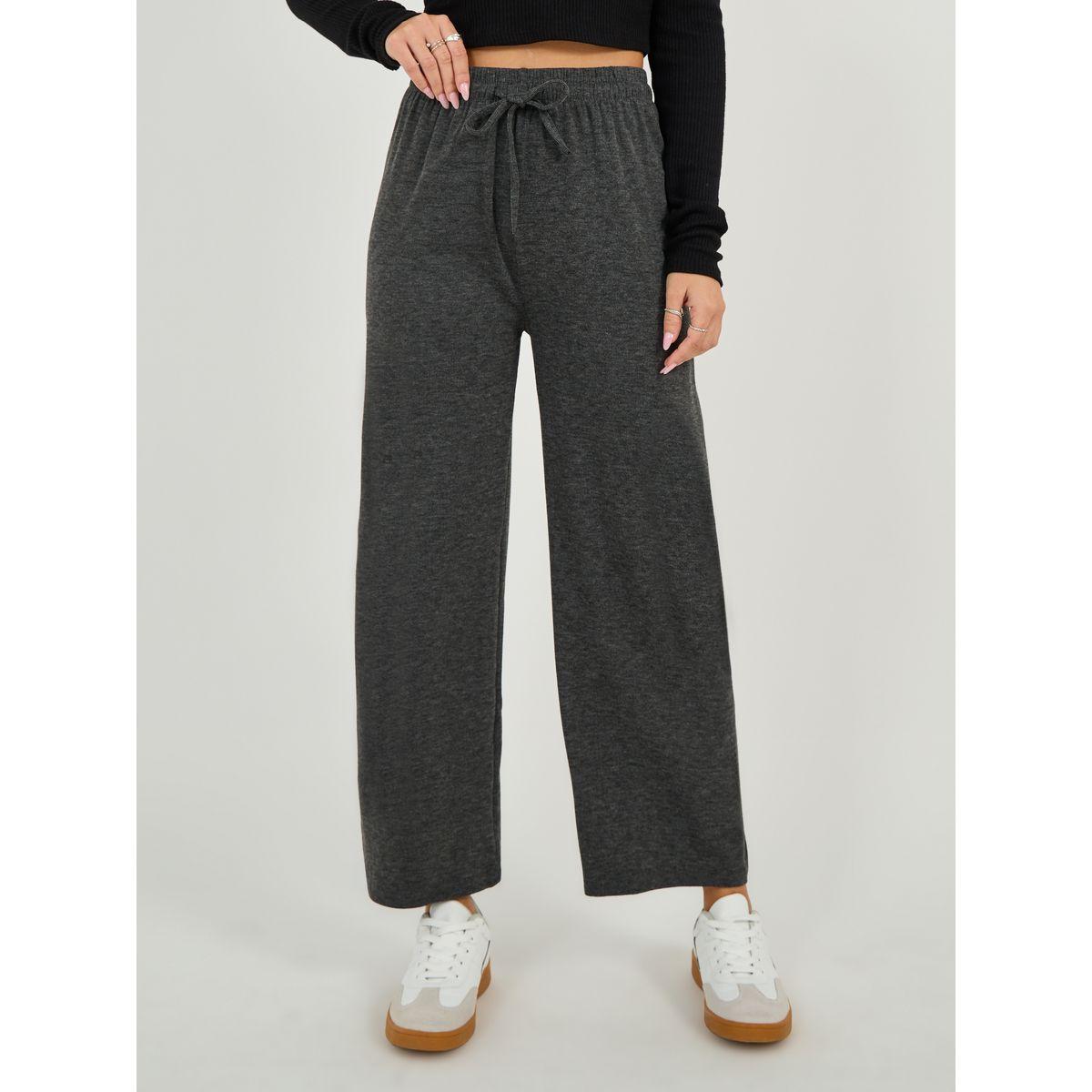Solid Straight Leg Joggers with Drawstring-women-clothing-bottoms-joggers-image-2