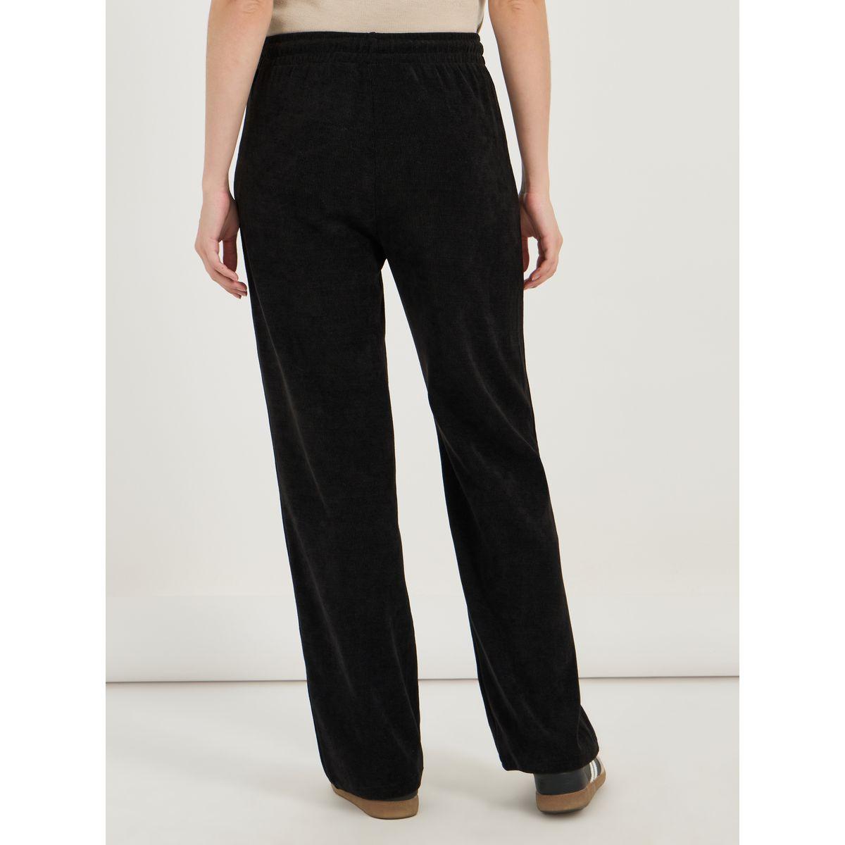 Styli Solid Relaxed Fit Joggers with Drawstring-women-clothing-bottoms-joggers-image-4