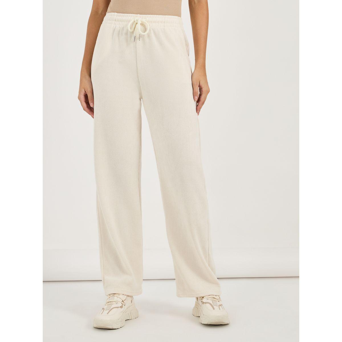 Styli Solid Relaxed Fit Joggers with Drawstring-women-clothing-bottoms-joggers-image-2