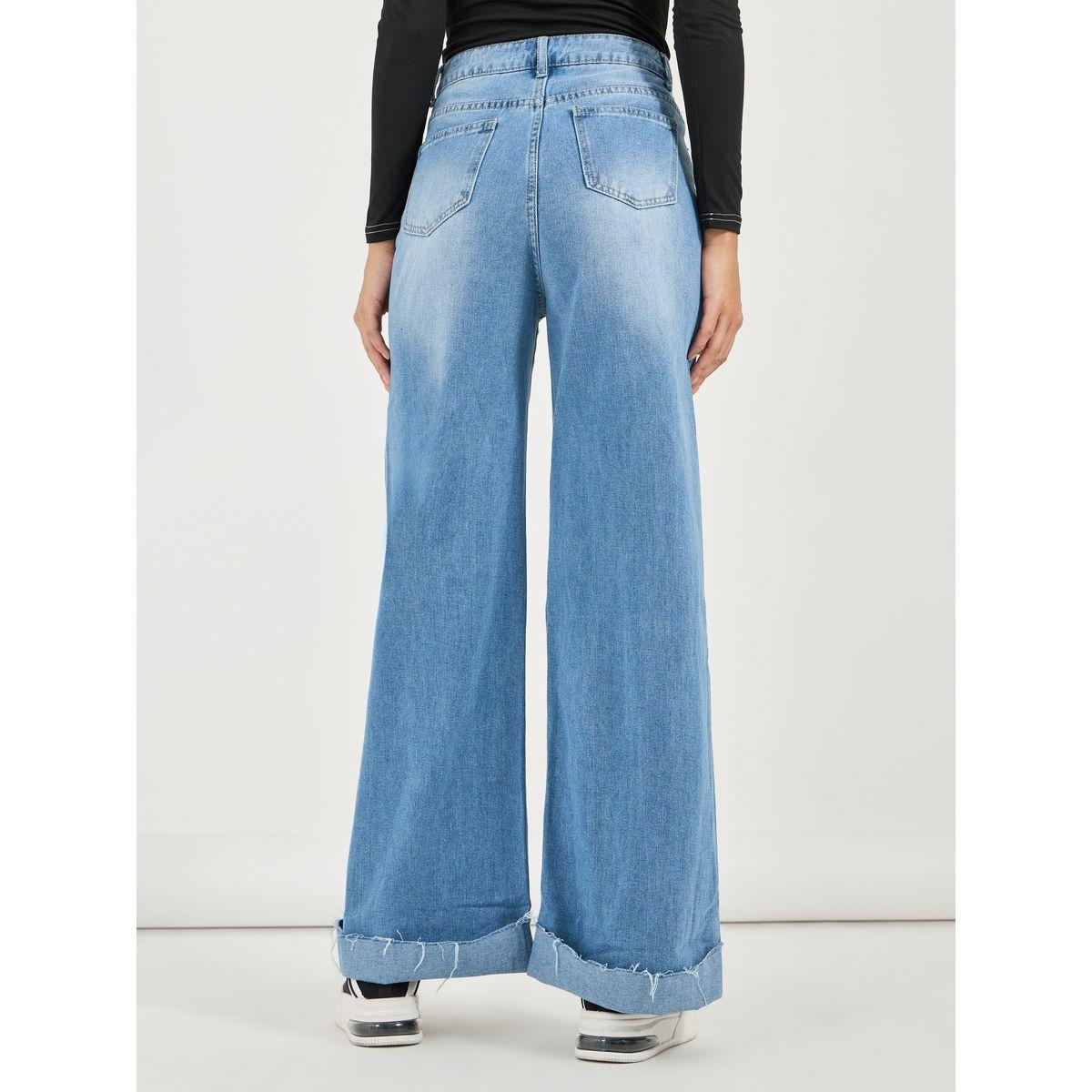 جينز بأرجل واسعة وخصر عالي-women-clothing-bottoms-jeans-image-4