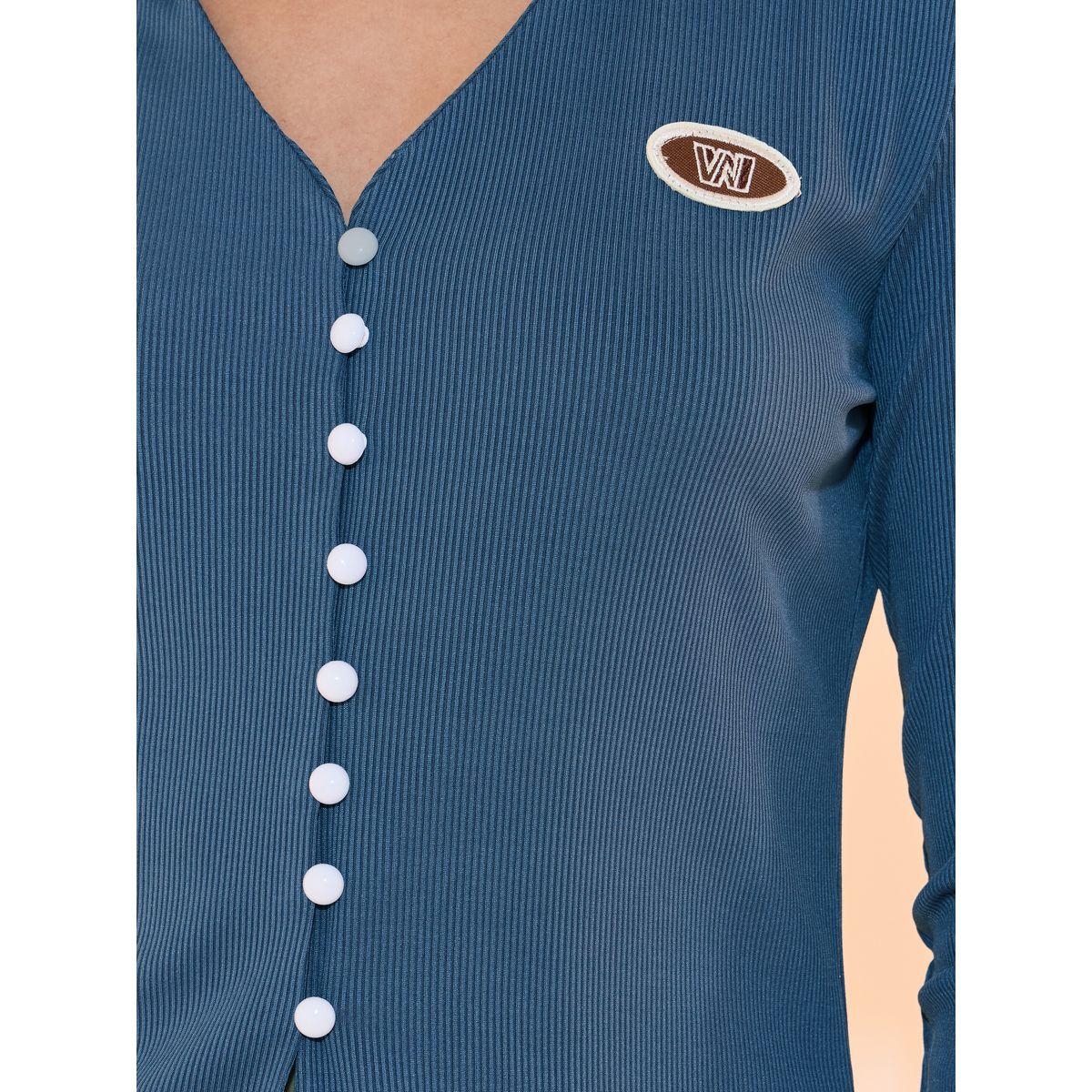 Take Two Button Rib Knit Top with Patch Front Detail-women-clothing-shirtsandblouses-blouses-image-3