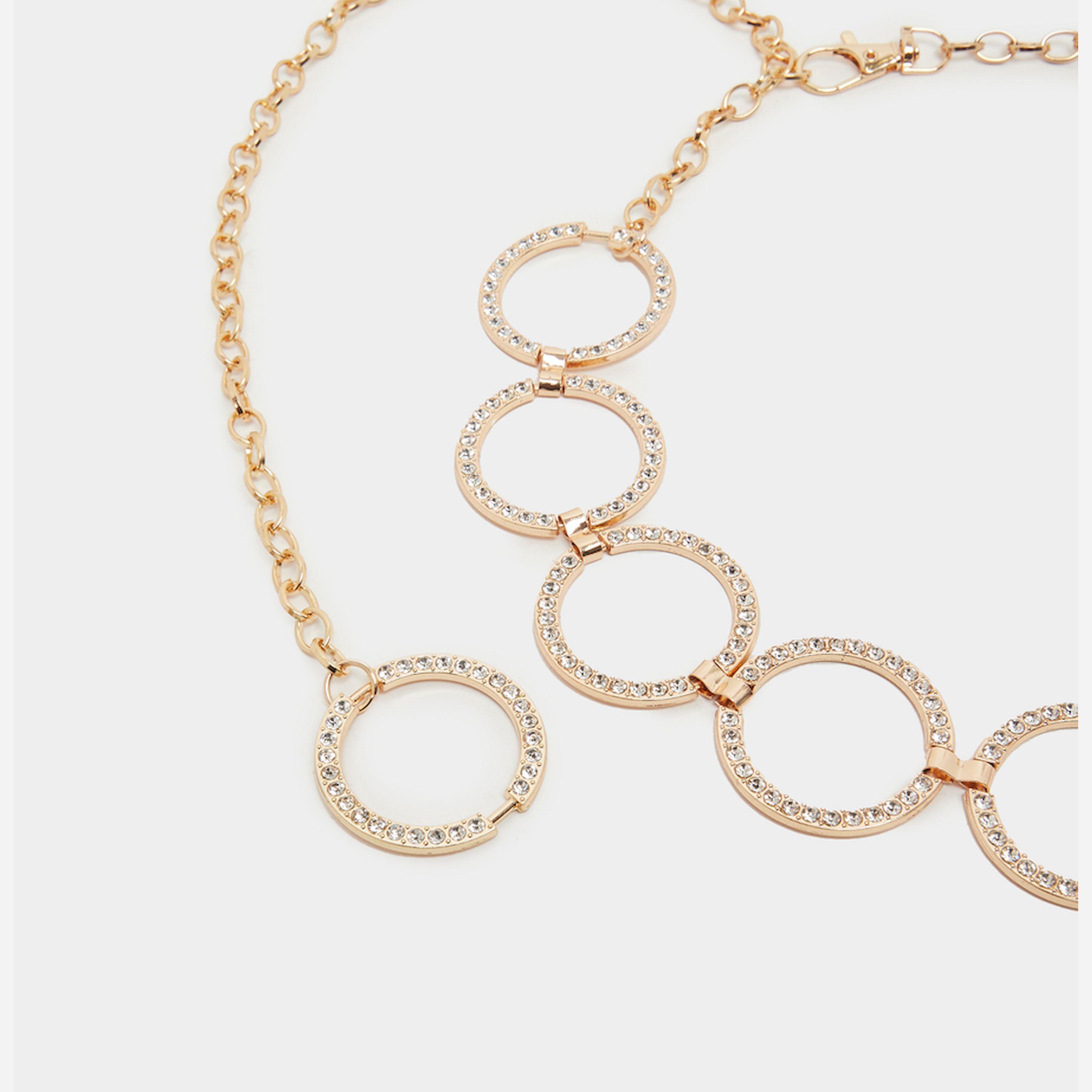 ستايلي - حزام سلسلة متعدد الدوائر مزين-women-clothingaccessories-belts-image-2