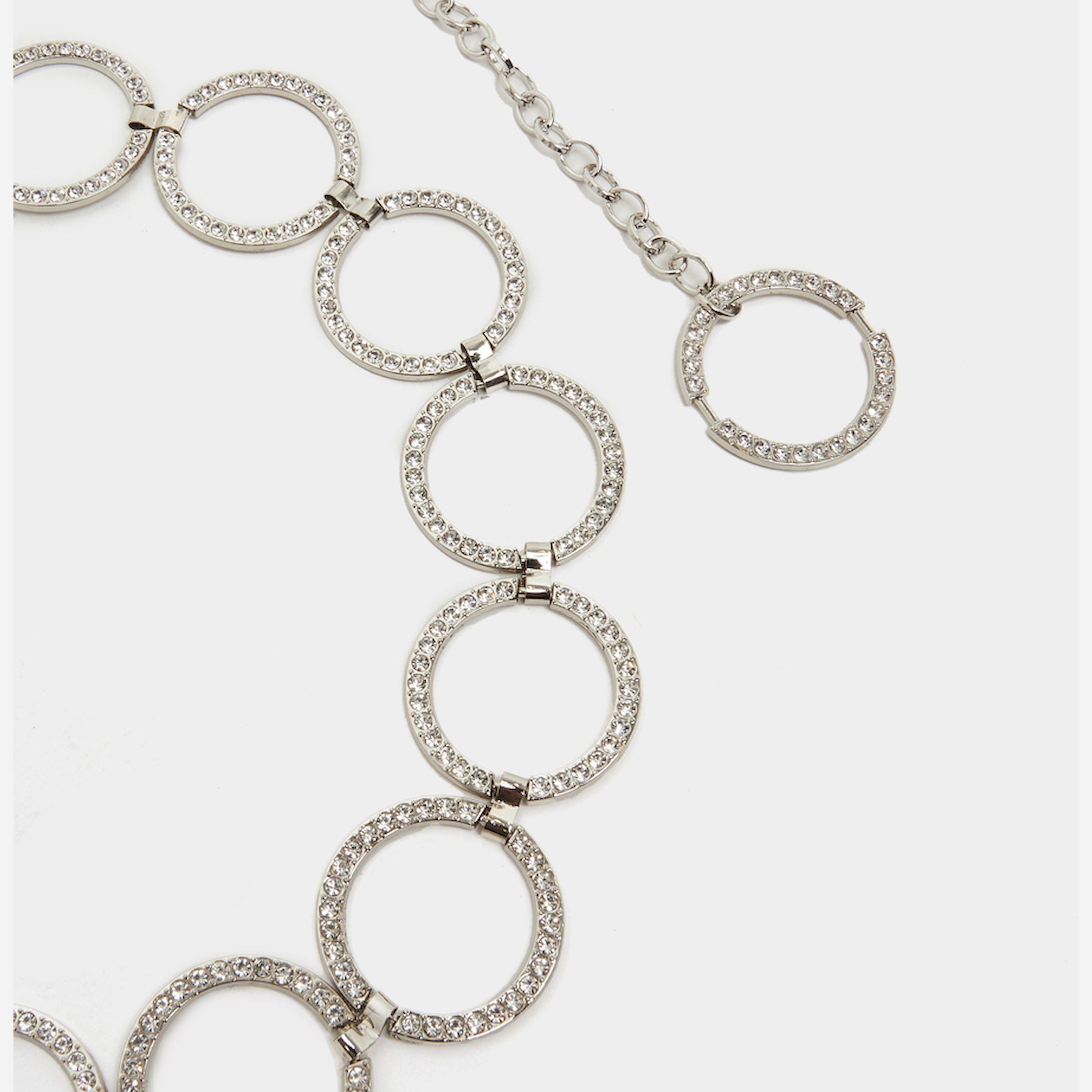 Styli Embellished Multi Circle Chain Belt-women-clothingaccessories-belts-image-2
