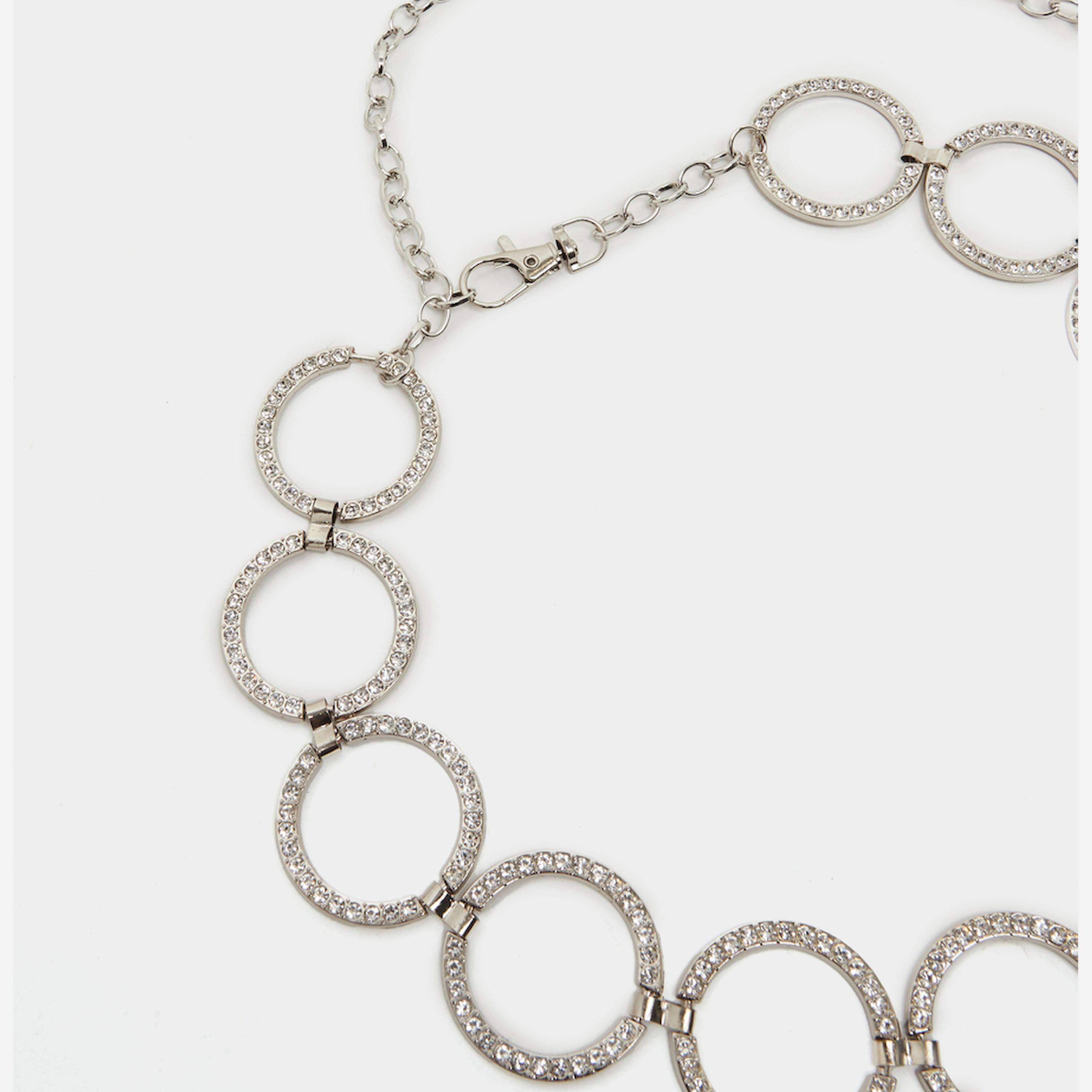 Styli Embellished Multi Circle Chain Belt-women-clothingaccessories-belts-image-3