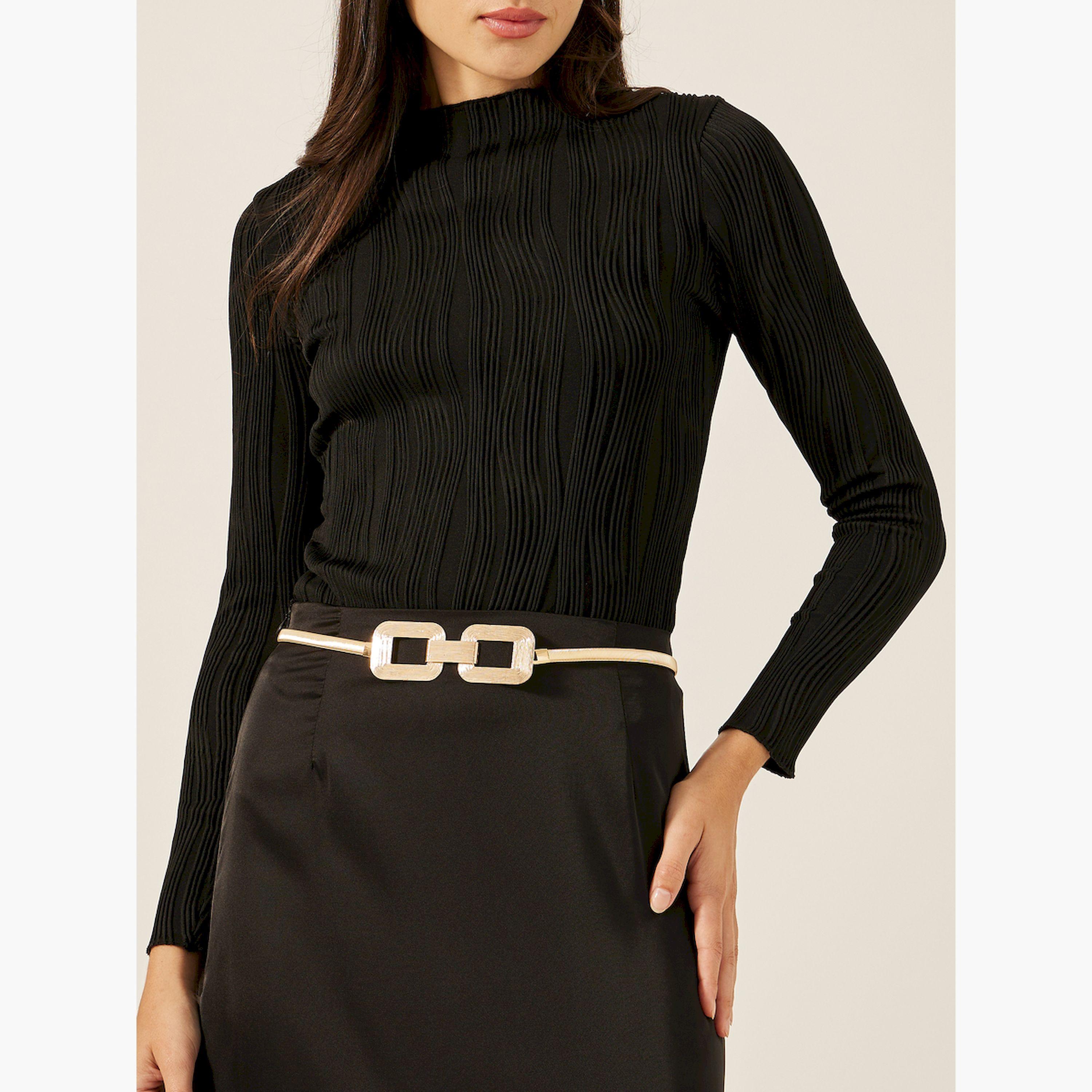 ستايلي - حزام بإبزيم معدني-women-clothingaccessories-belts-image-2