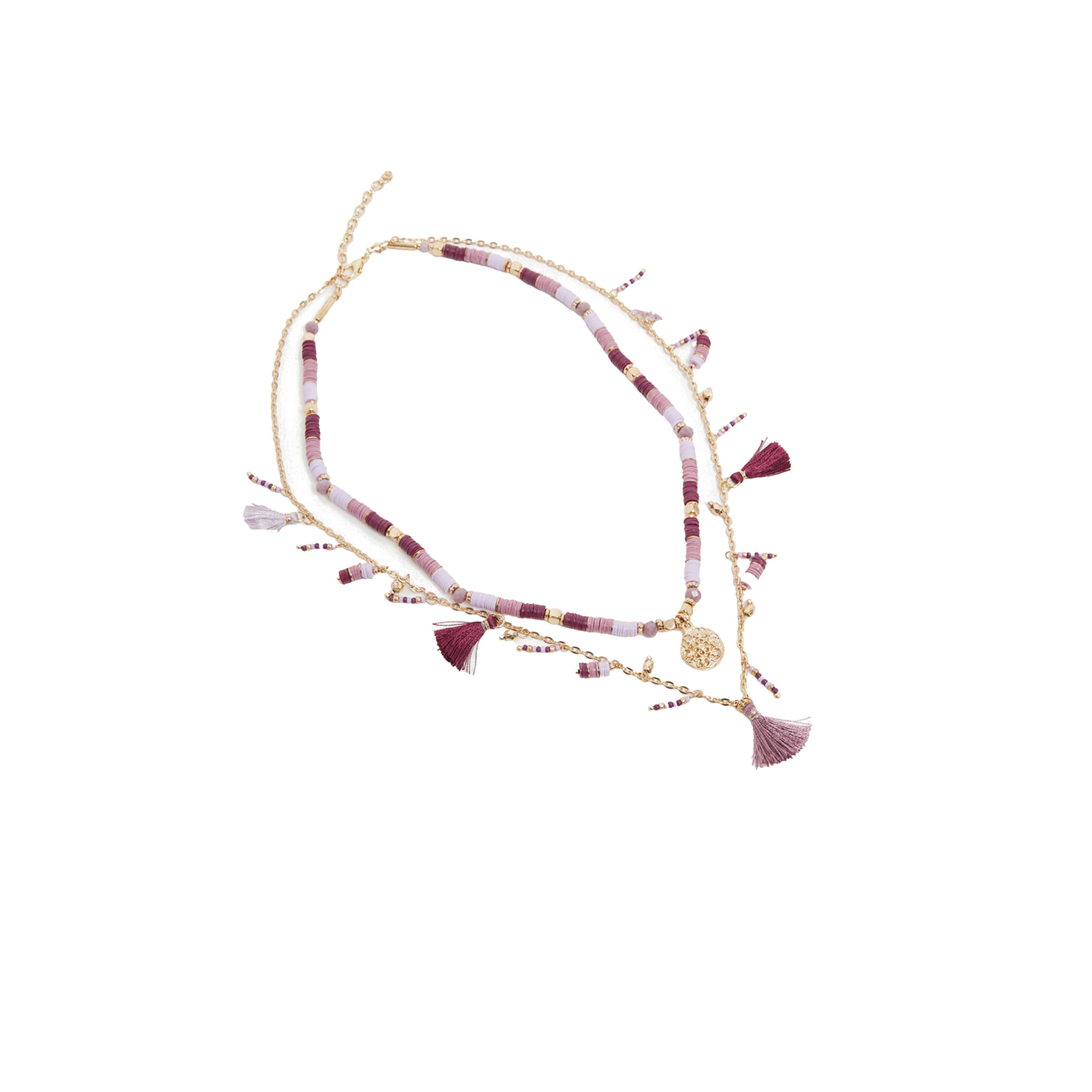 ستايلي -  مجموعة من قطعتين - قلادة من الخرز-women-watchesandjewellery-jewellery-necklacesandpendants-image-3