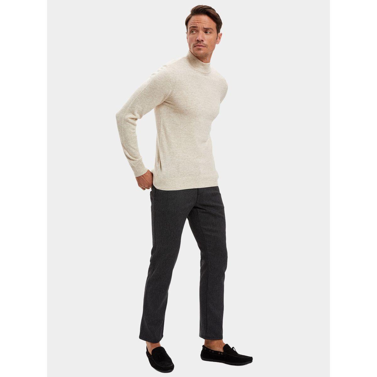 DeFacto X Styli  Slim Fit Turtle Neck Knit Sweater-men-clothing-sweatersandpullovers-image-3
