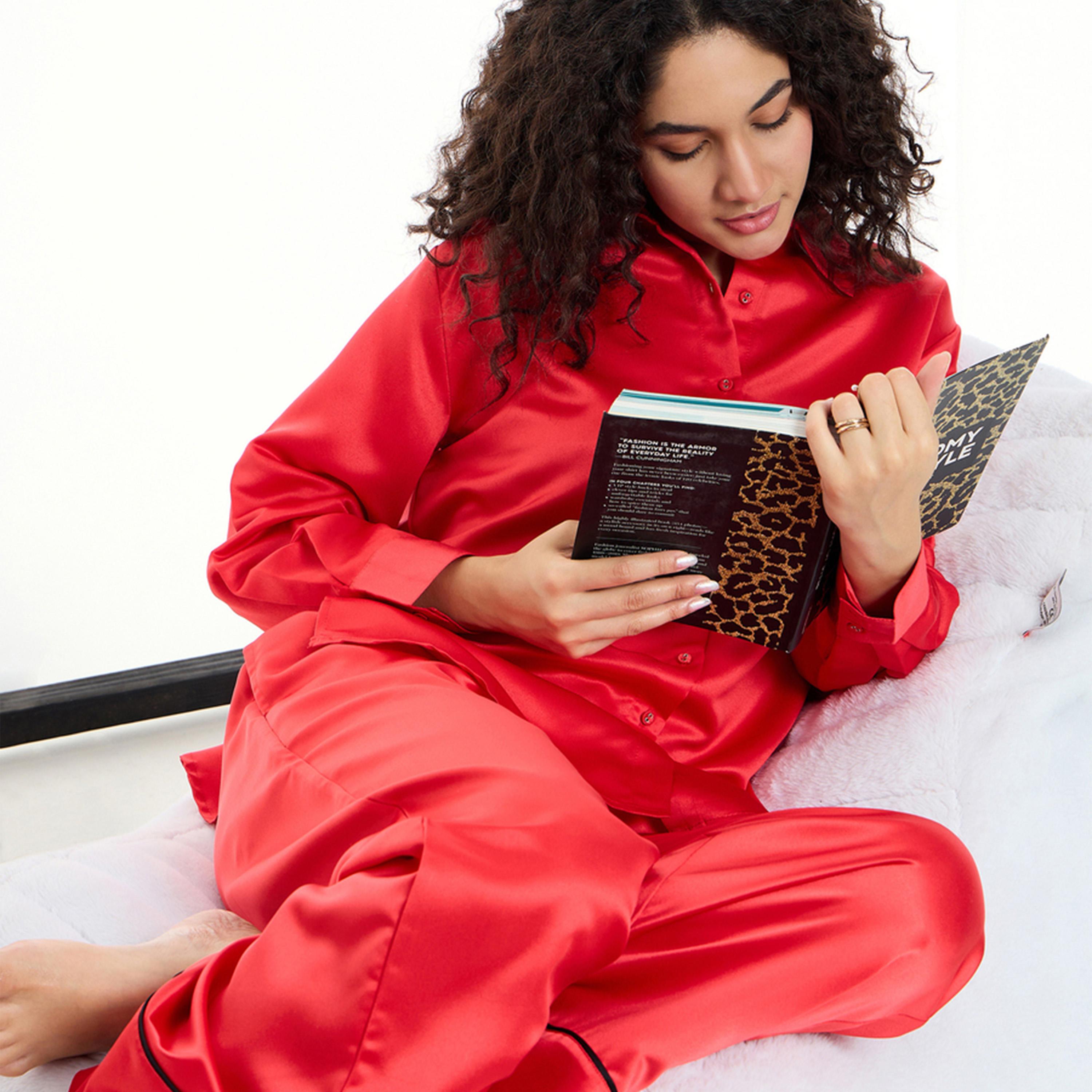 Sassafras X Styli Satin Lounge Shirt And Pants Set-women-clothing-nightwear-pyjamas-longsets-image-6