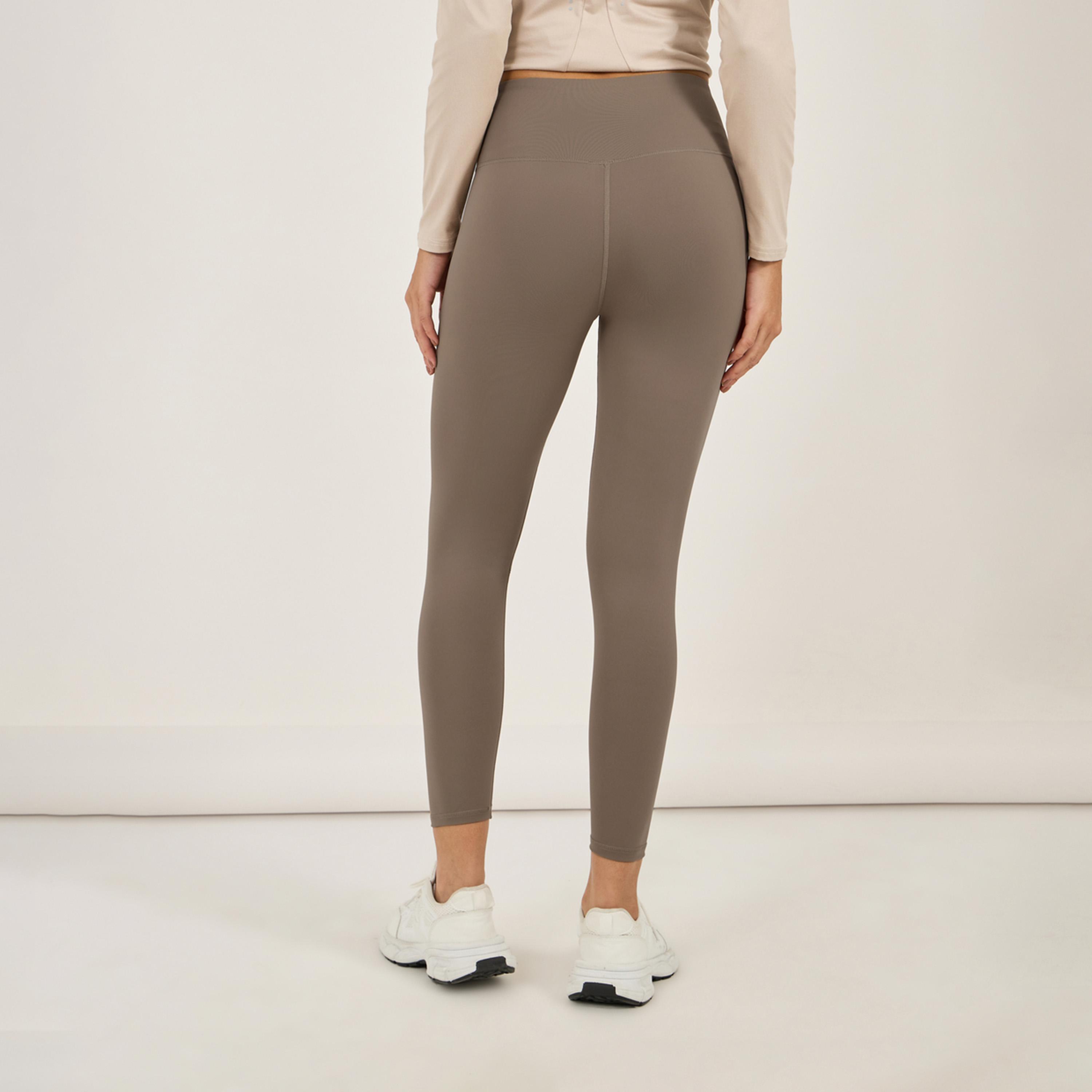 ستايلي - ليقنز رياضي بحزام خصر عريض 7/8-women-clothing-sportswearandactivewear-bottoms-image-4