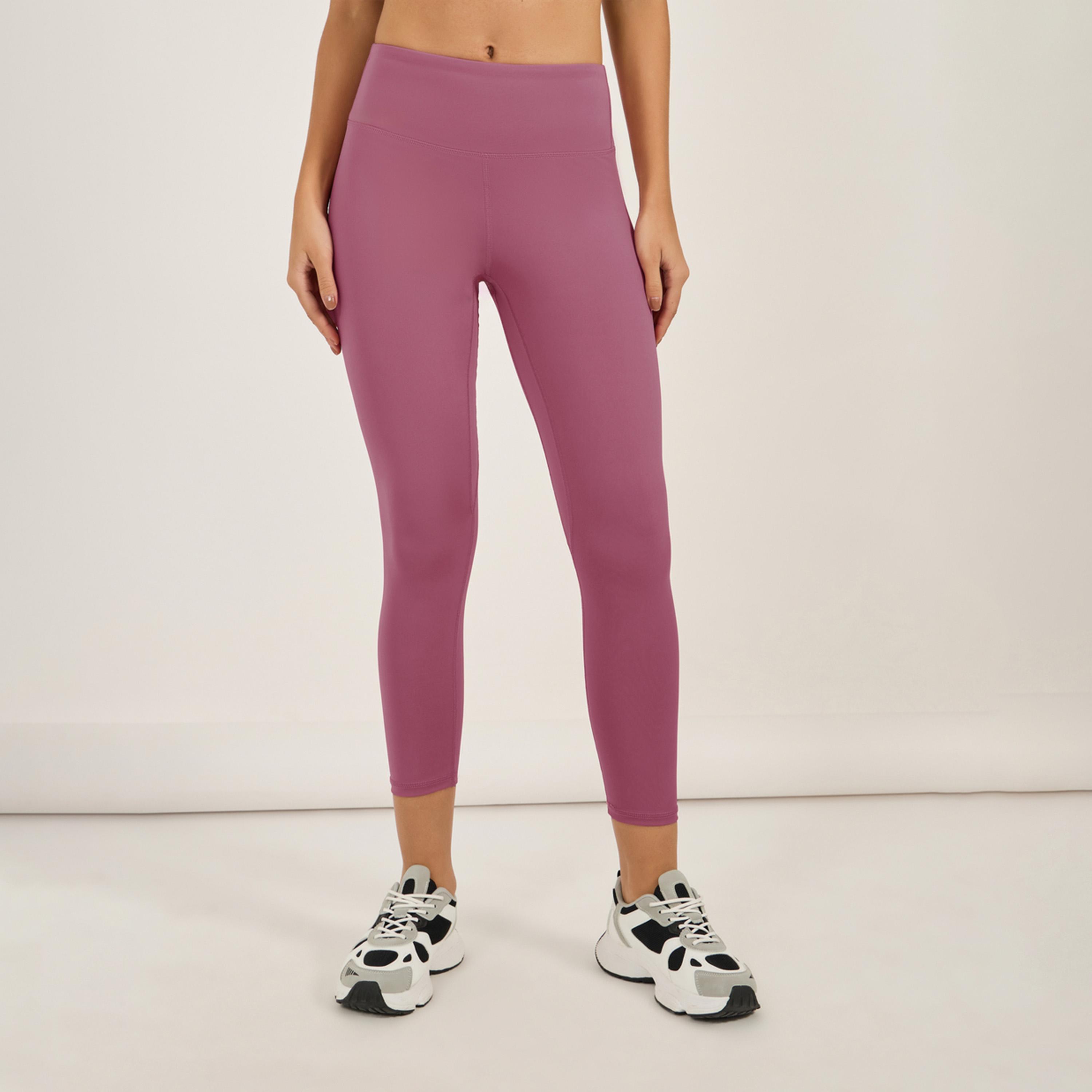 Styli Active Broad Waistband 7/8 Leggings-women-clothing-sportswearandactivewear-bottoms-joggersandtrackpants-image-1