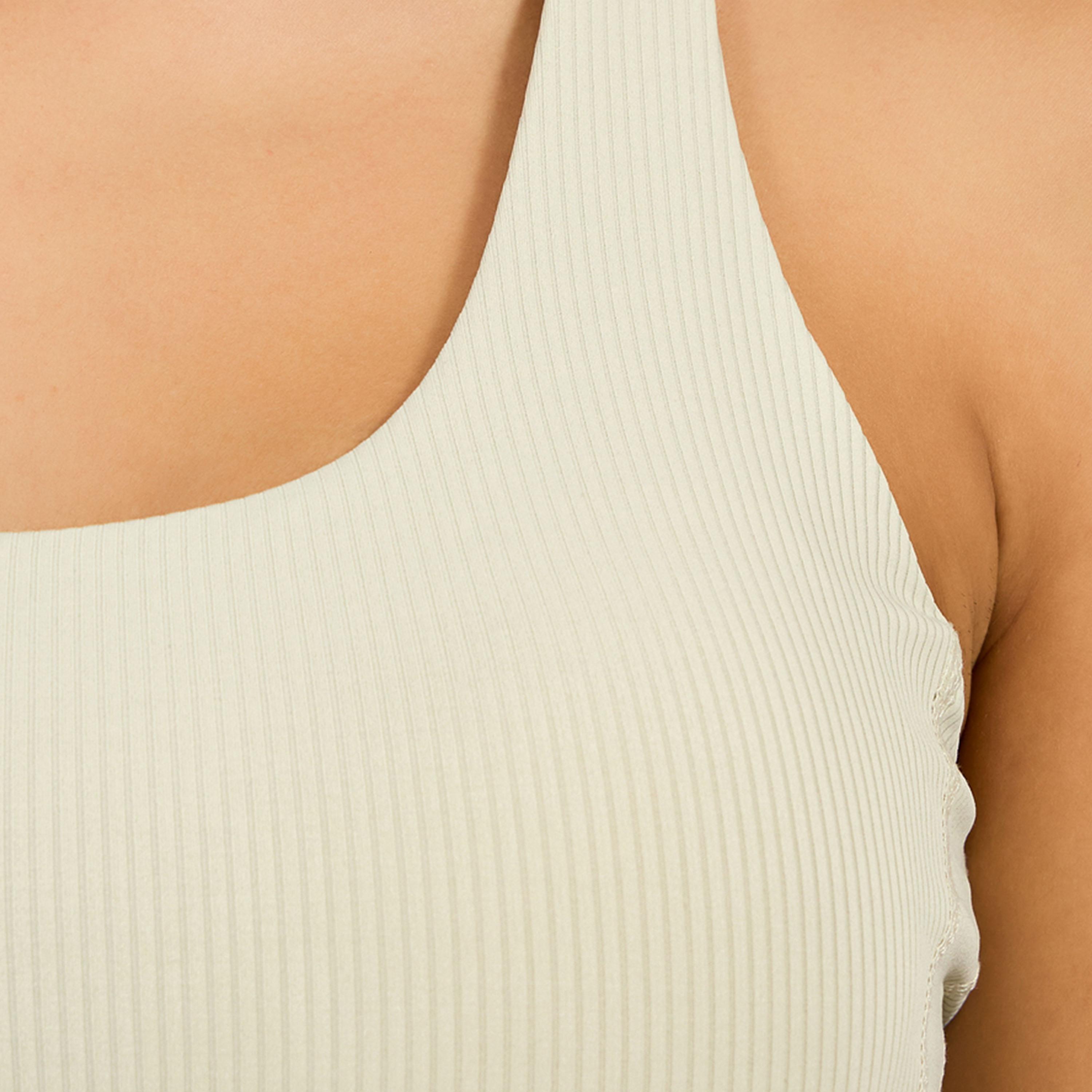 ستايلي - حمالة صدر رياضية متوسطة الدعم بنسيج مضلع وأحزمة متقاطعة-women-clothing-sportswearandactivewear-sportsbras-image-3