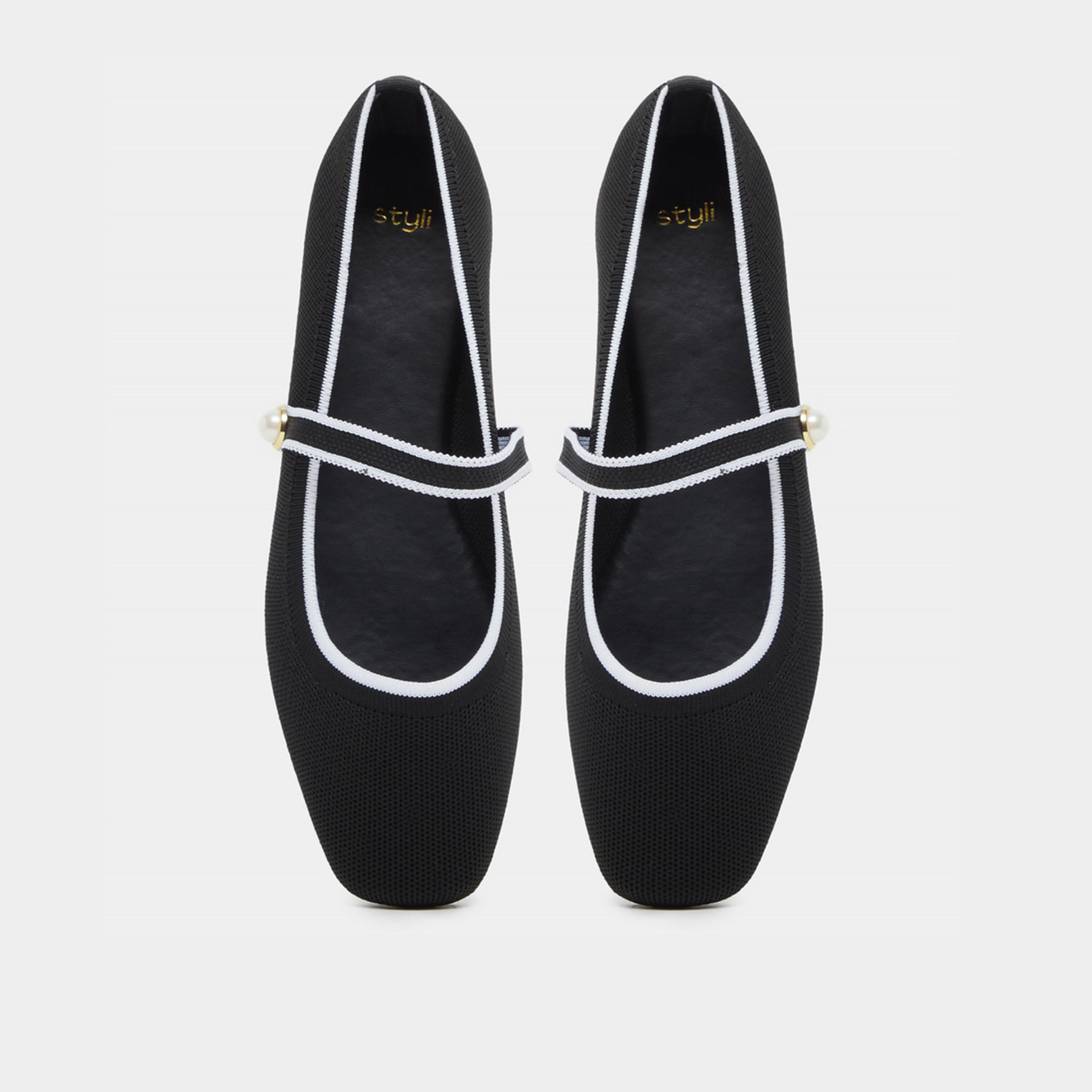 Styli Square Toe Slip-On Flat Ballerinas Shoes-women-shoes-loafersandmoccasins-image-6