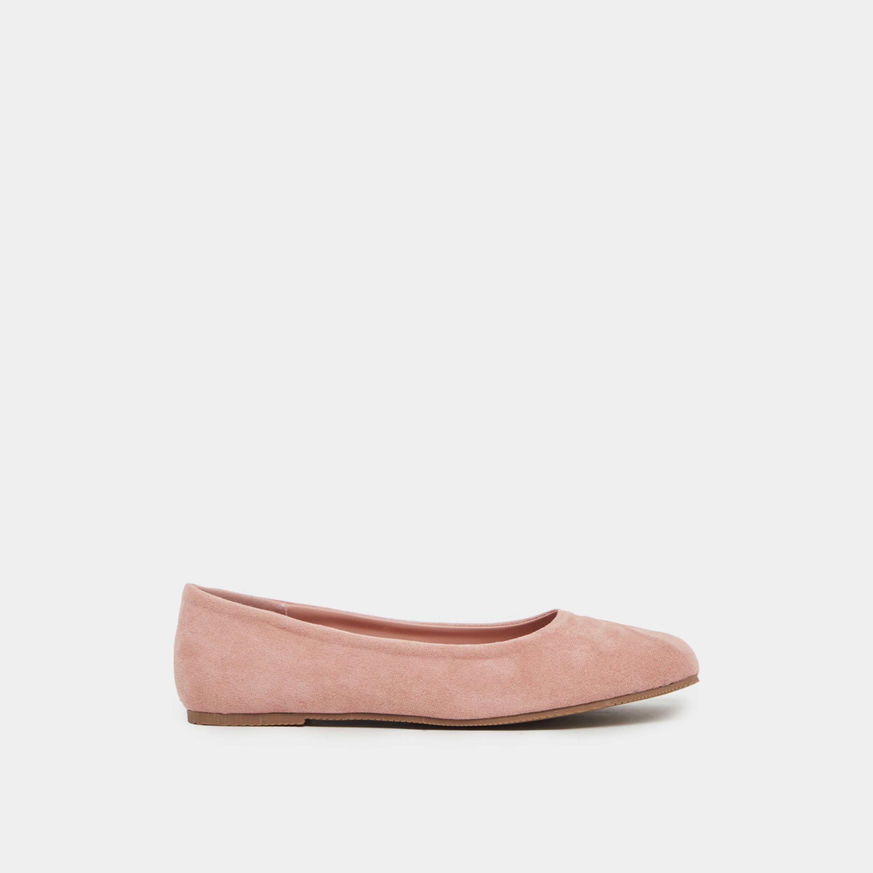 Styli Square Toe Slip-On Flat Ballerinas Shoes-women-shoes-loafersandmoccasins-image-2