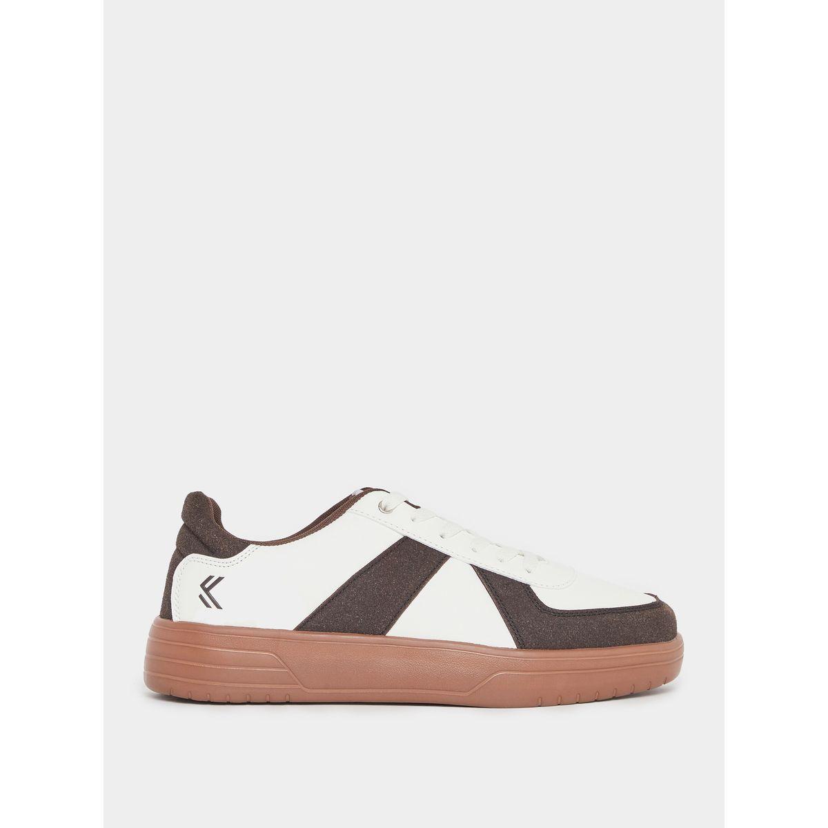 Styli Court Shoes Lace Up Color Block Sneakers-men-shoes-sneakers-image-1