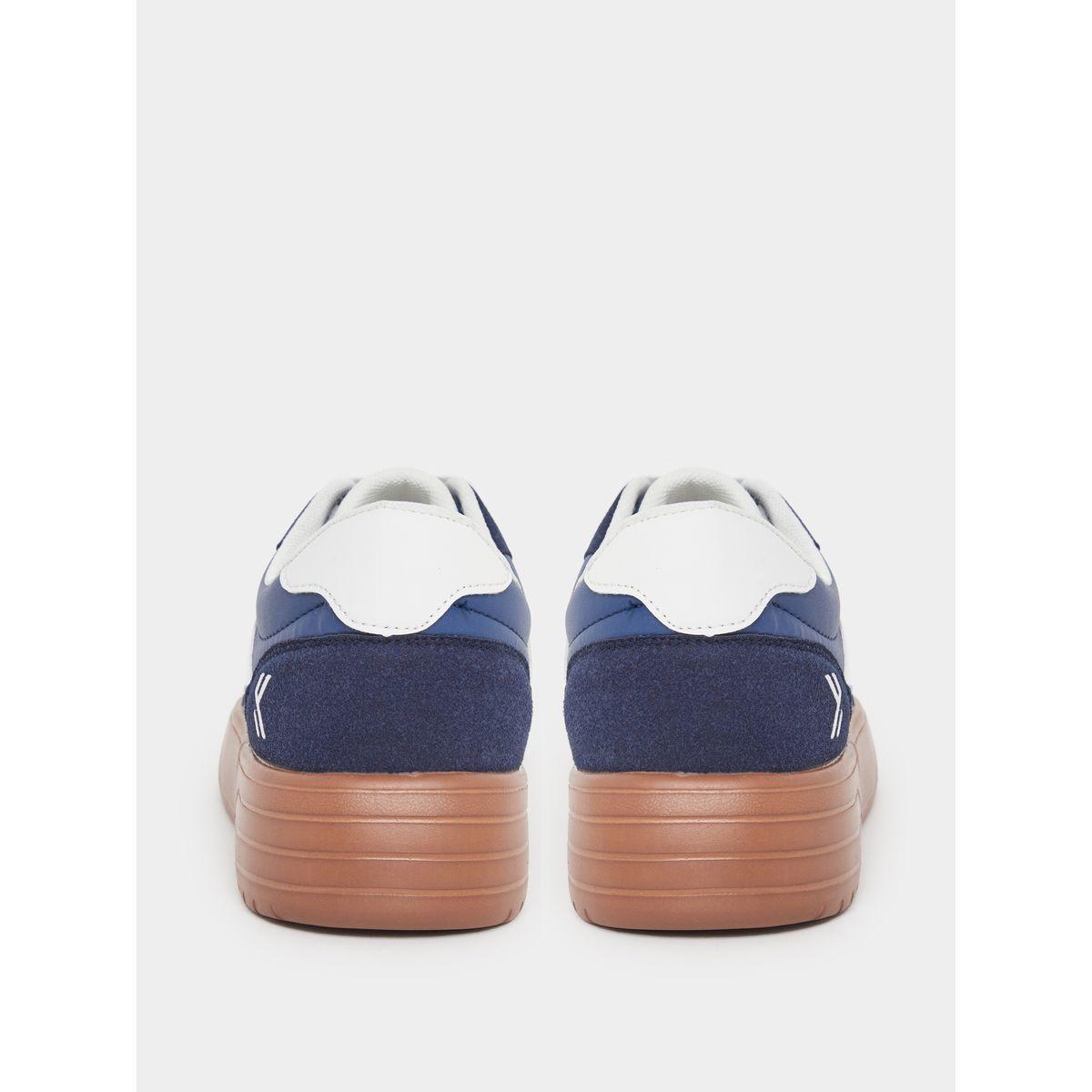 حذاء سنيكرز بنمط كتل الالوان مع رباط-men-shoes-sneakers-image-4