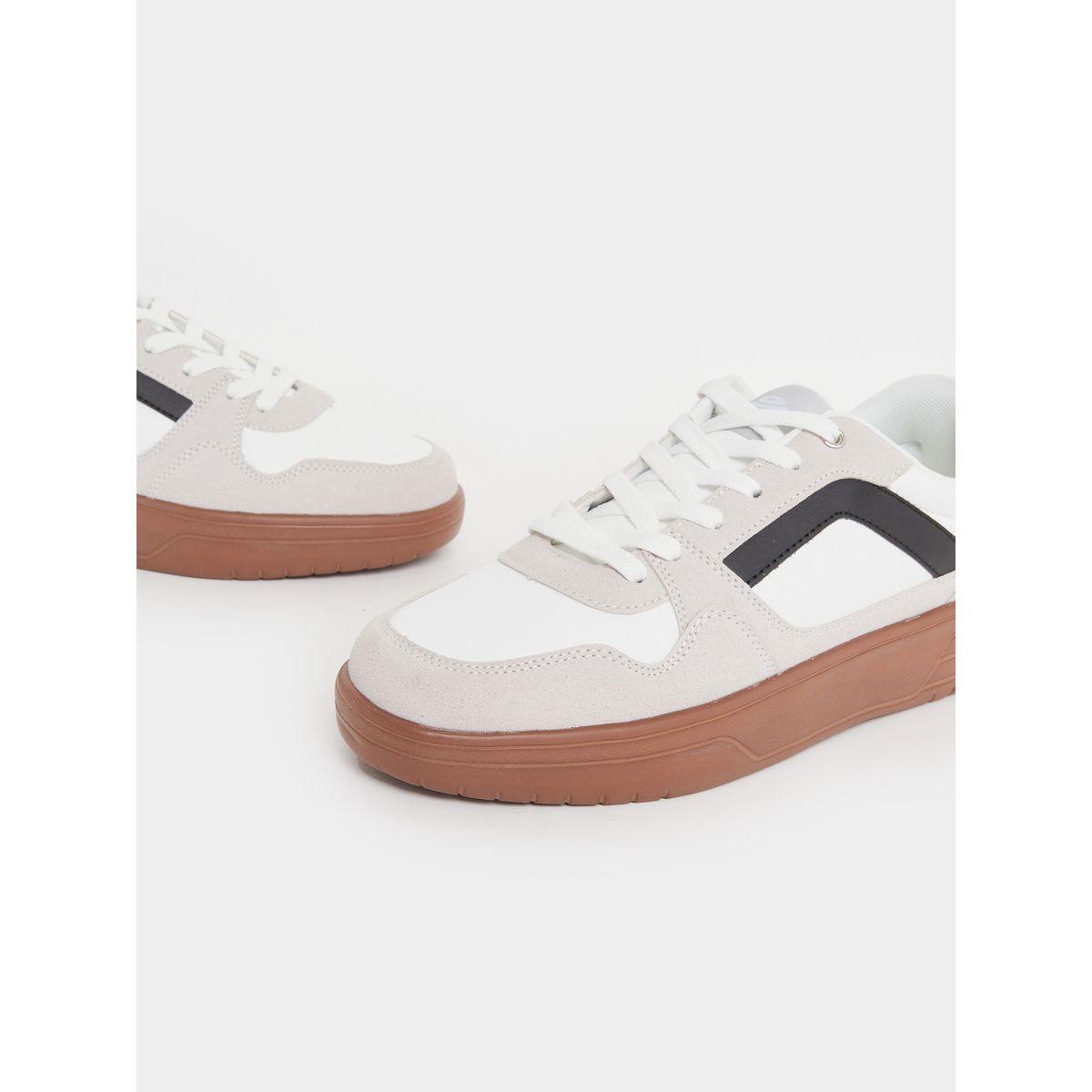 حذاء سنيكرز بنمط كتل الالوان مع رباط-men-shoes-sneakers-image-3