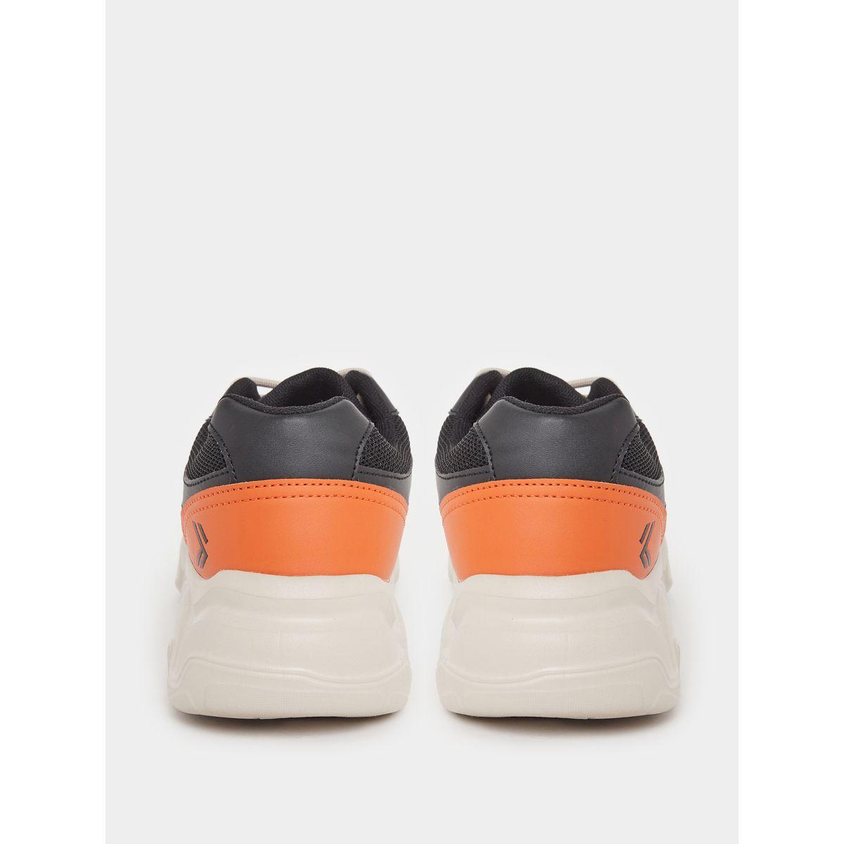 Styli Color Block Chunky Sole Lace Up Sneakers-men-shoes-sneakers-image-4