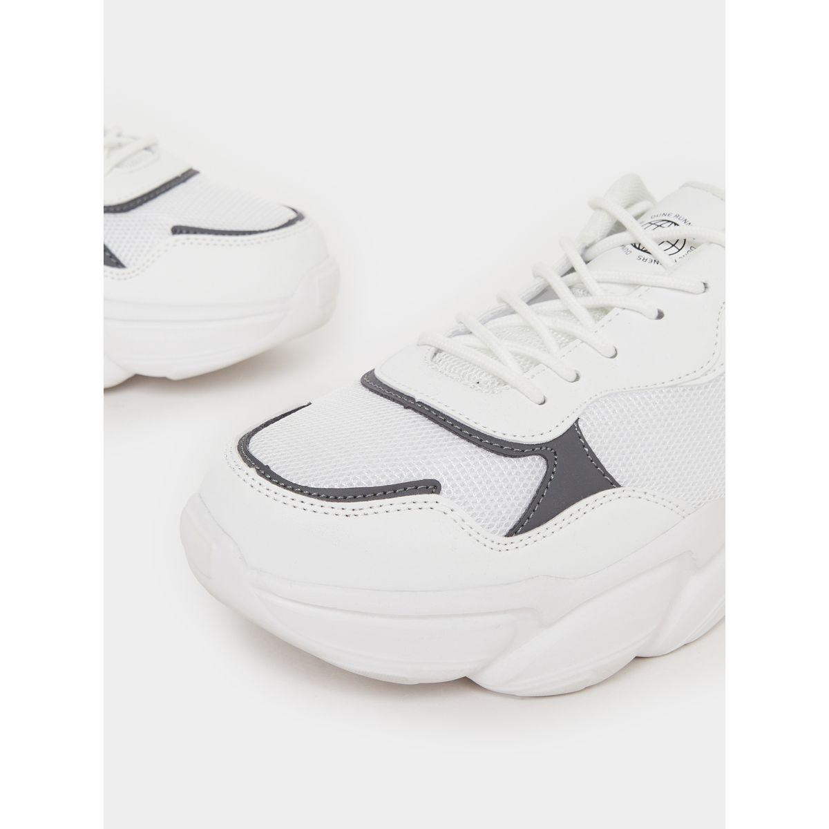 Styli Color Block Chunky Sole Lace Up Sneakers-men-shoes-sneakers-image-3