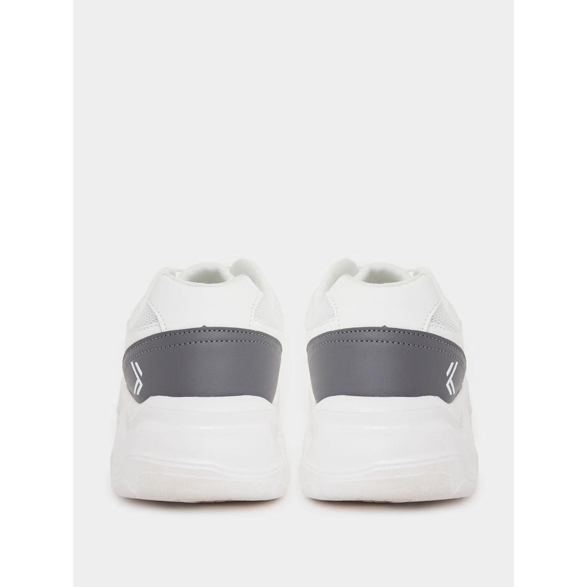 Styli Color Block Chunky Sole Lace Up Sneakers-men-shoes-sneakers-image-4