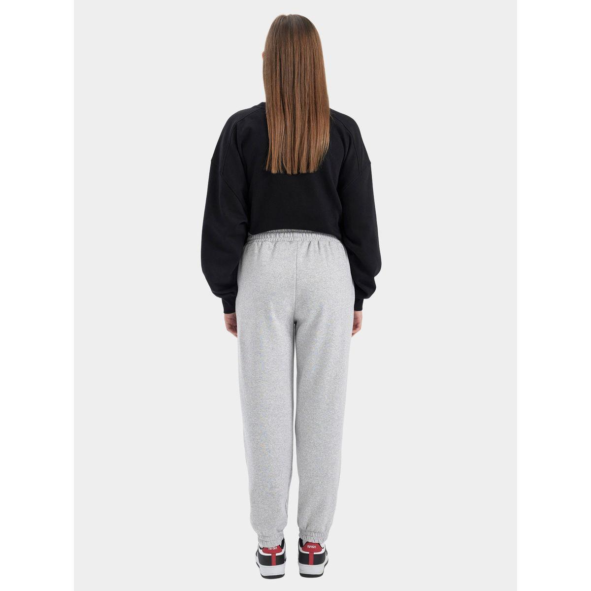 DeFacto X Styli  Slogan Print Elasticated Cuff Jogger Sweatpants-women-clothing-bottoms-joggers-image-6