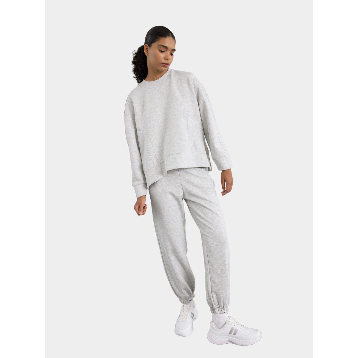 DeFacto X Styli  Oversized Scuba Elasticated Cuff Joggers-women-clothing-bottoms-joggers-image-3