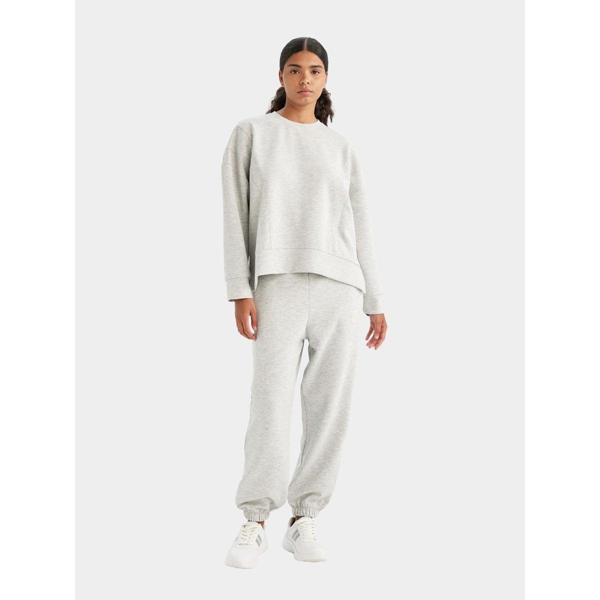 DeFacto X Styli  Oversized Scuba Elasticated Cuff Joggers-women-clothing-bottoms-joggers-image-6