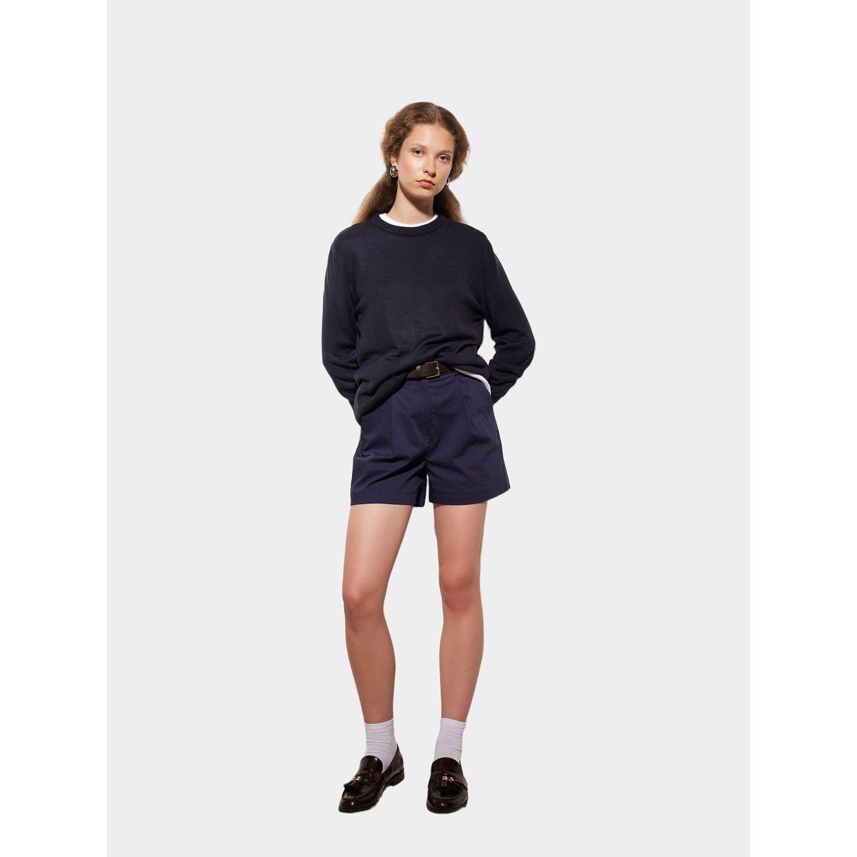 DeFacto X Styli  Plain Crew Neck Regular Fit Knit Sweater-women-winterwear-cardigansandjumpers-cardigans-image-6
