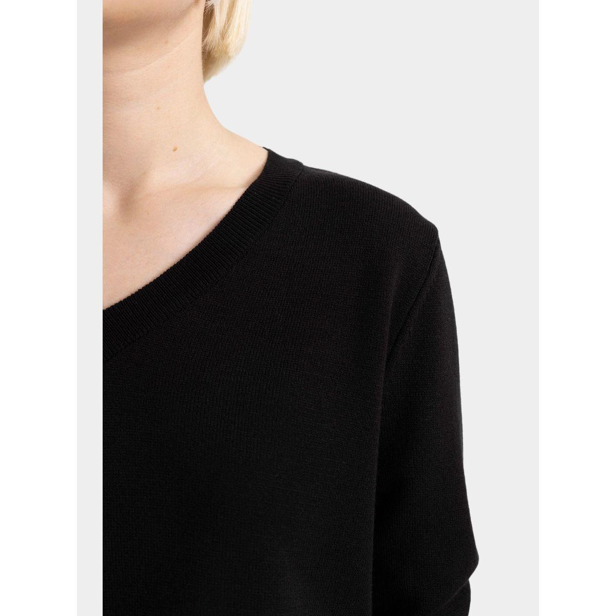 سويتر سادة بقصة مريحة ديفاكتو × ستايلي-women-winterwear-cardigansandjumpers-cardigans-image-5