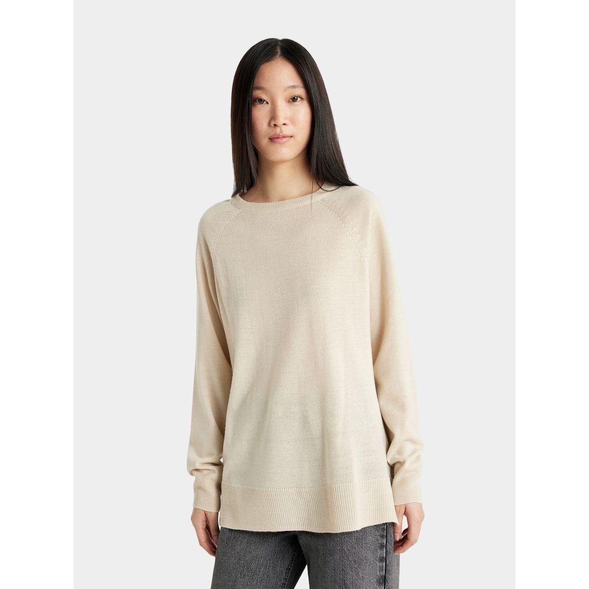 DeFacto X Styli  Solid Raglan Sleeve Regular Fit Sweater-women-winterwear-cardigansandjumpers-cardigans-image-5
