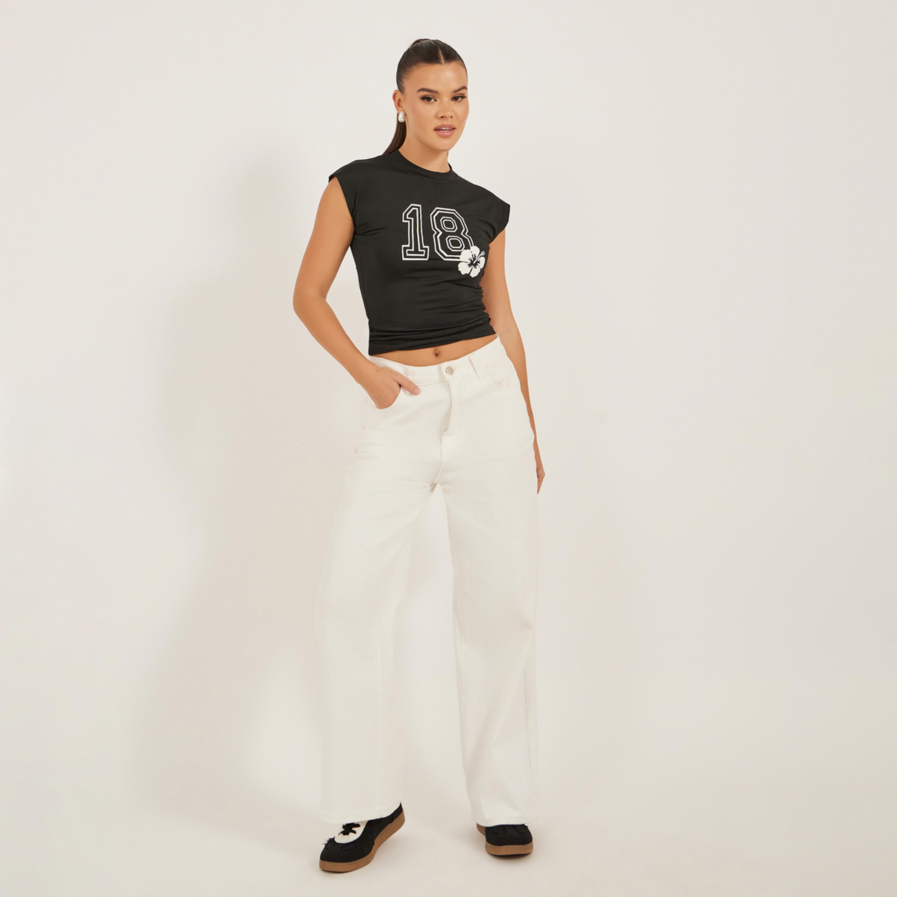 Styli Graphic Print Fitted Tank T-Shirt-women-clothing-tshirts-image-2