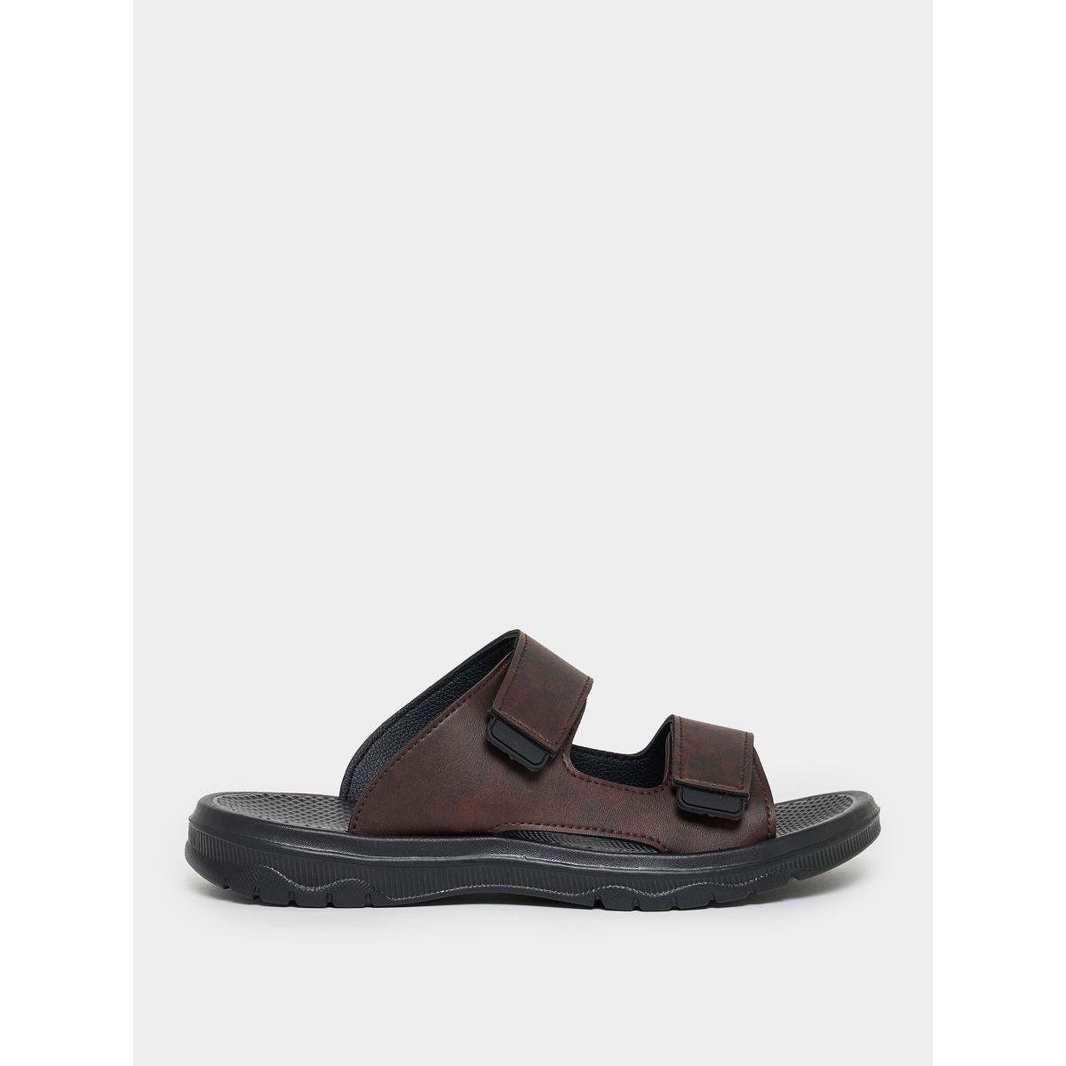صندل سادة سهل الارتداء بسيور مزدوجة-men-shoes-sandals-image-6
